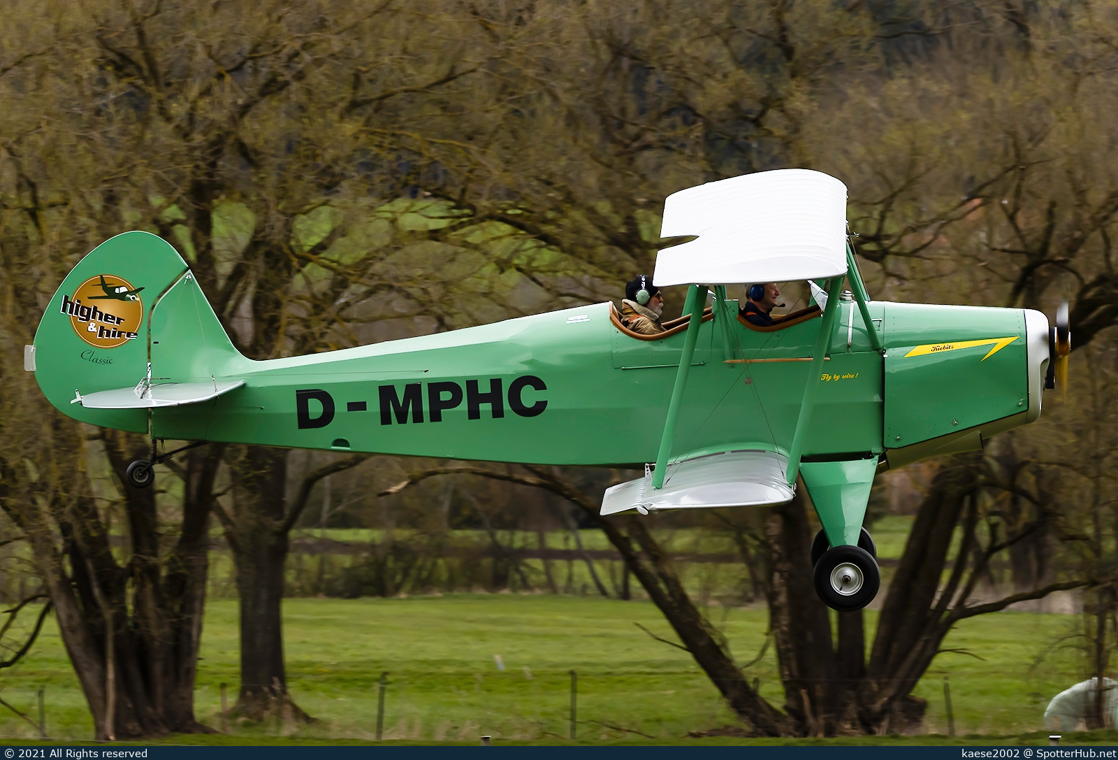 Photo of D-MPHC - Platzer Kiebitz B operated by Higher and Hire