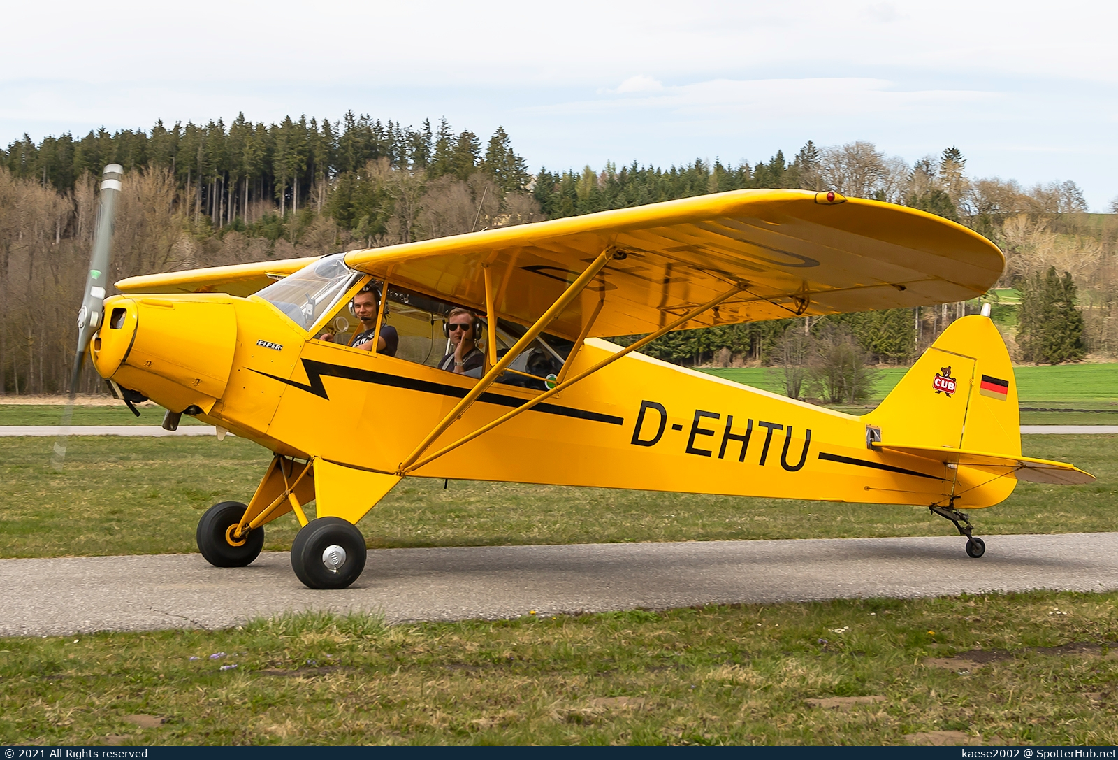 Photo of D-EHTU - Piper J-3C-65 Cub operated by Private