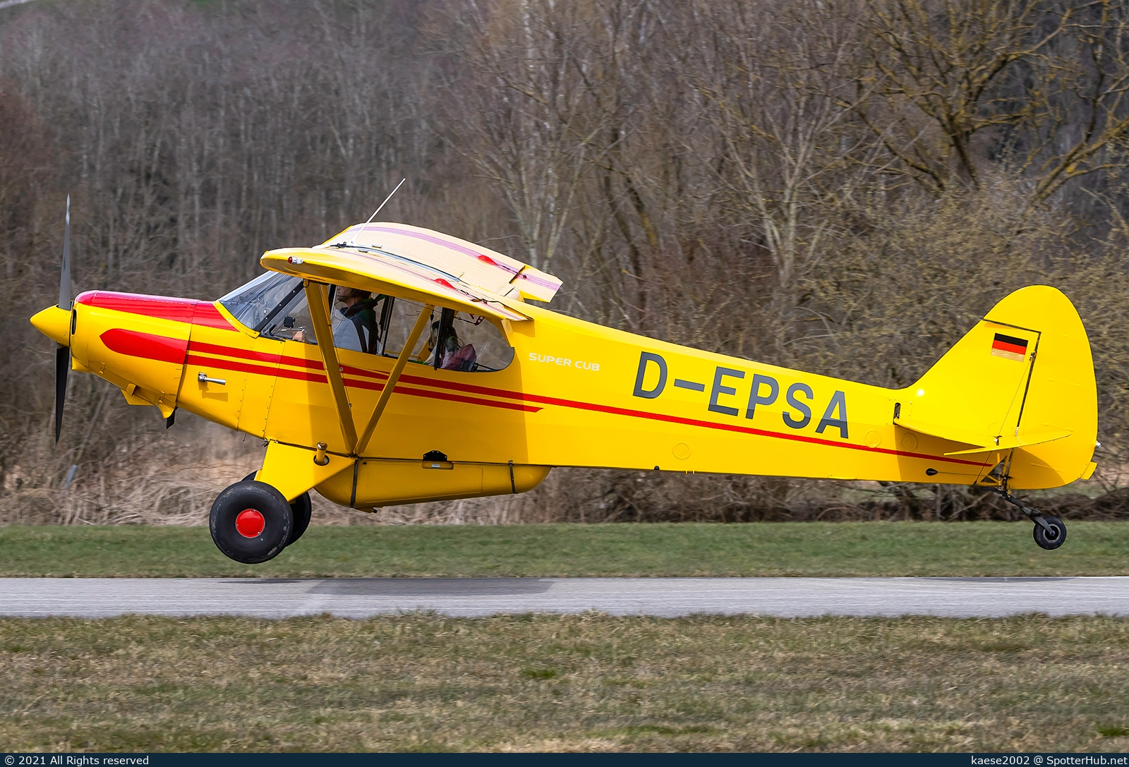 Photo of D-EPSA - Piper PA-18-150 Super Cub operated by Private