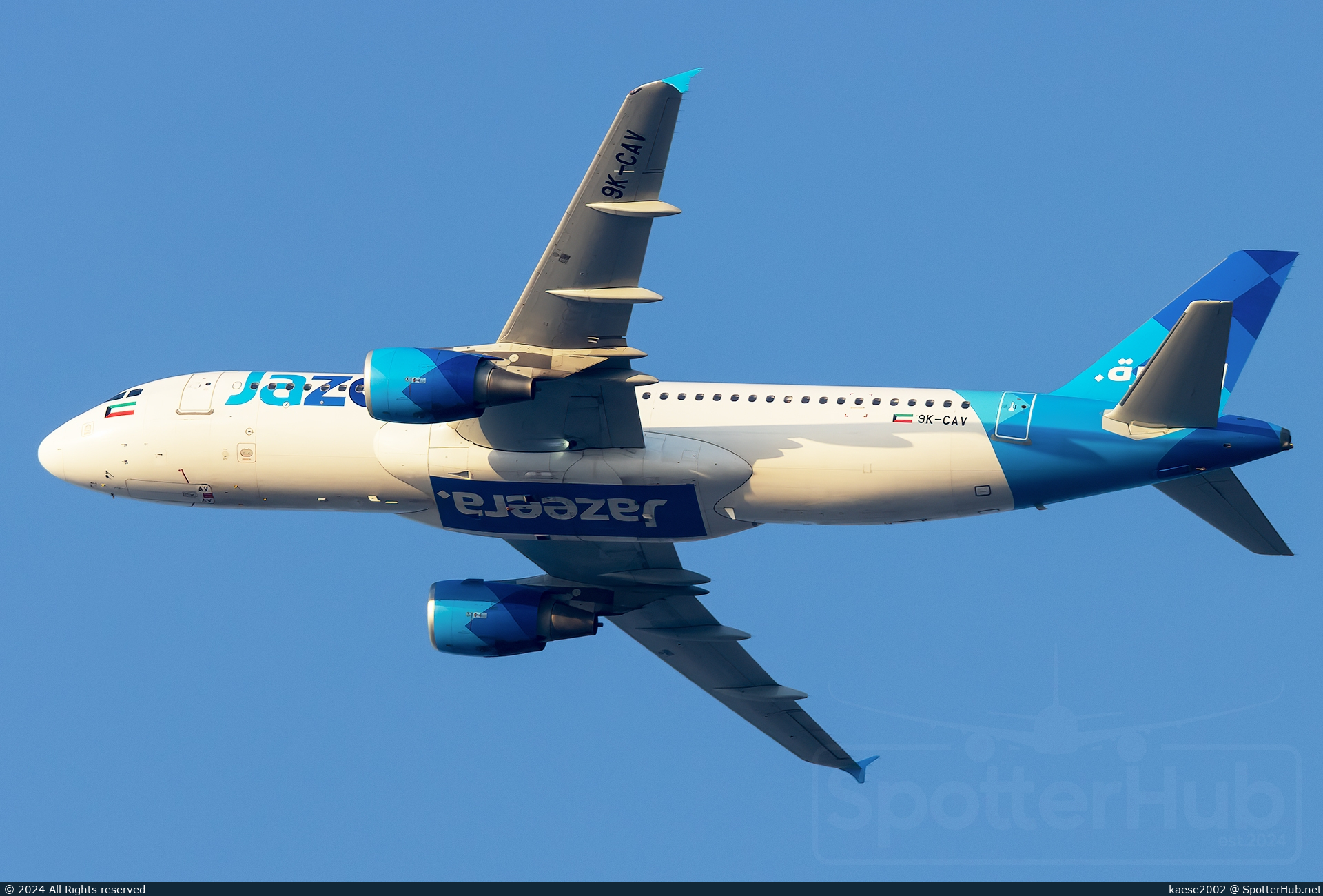 Photo of 9K-CAV - Airbus A320-214 operated by Jazeera Airways