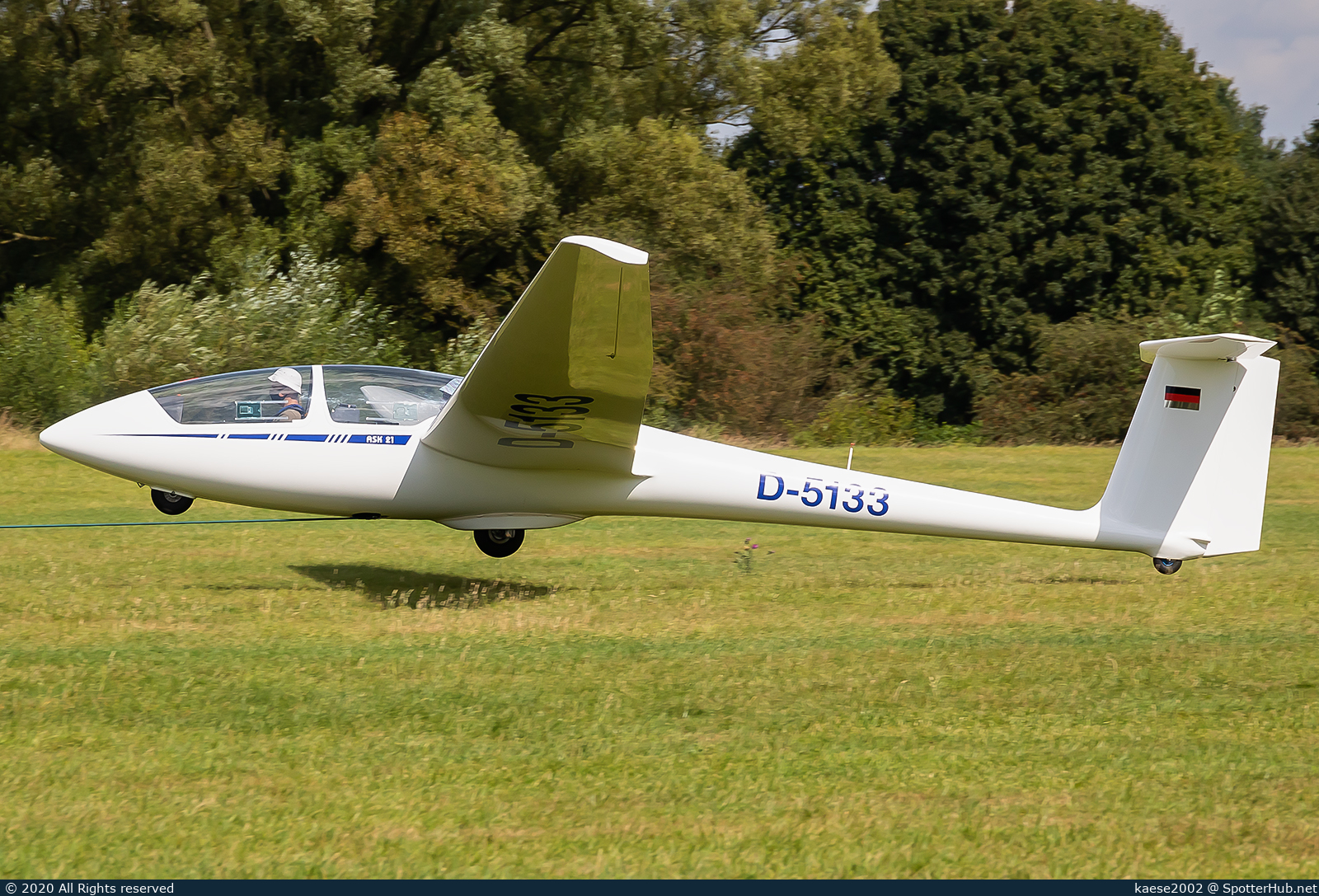 Photo of D-5133 - Schleicher ASK 21 operated by Flugsportgruppe Lünen