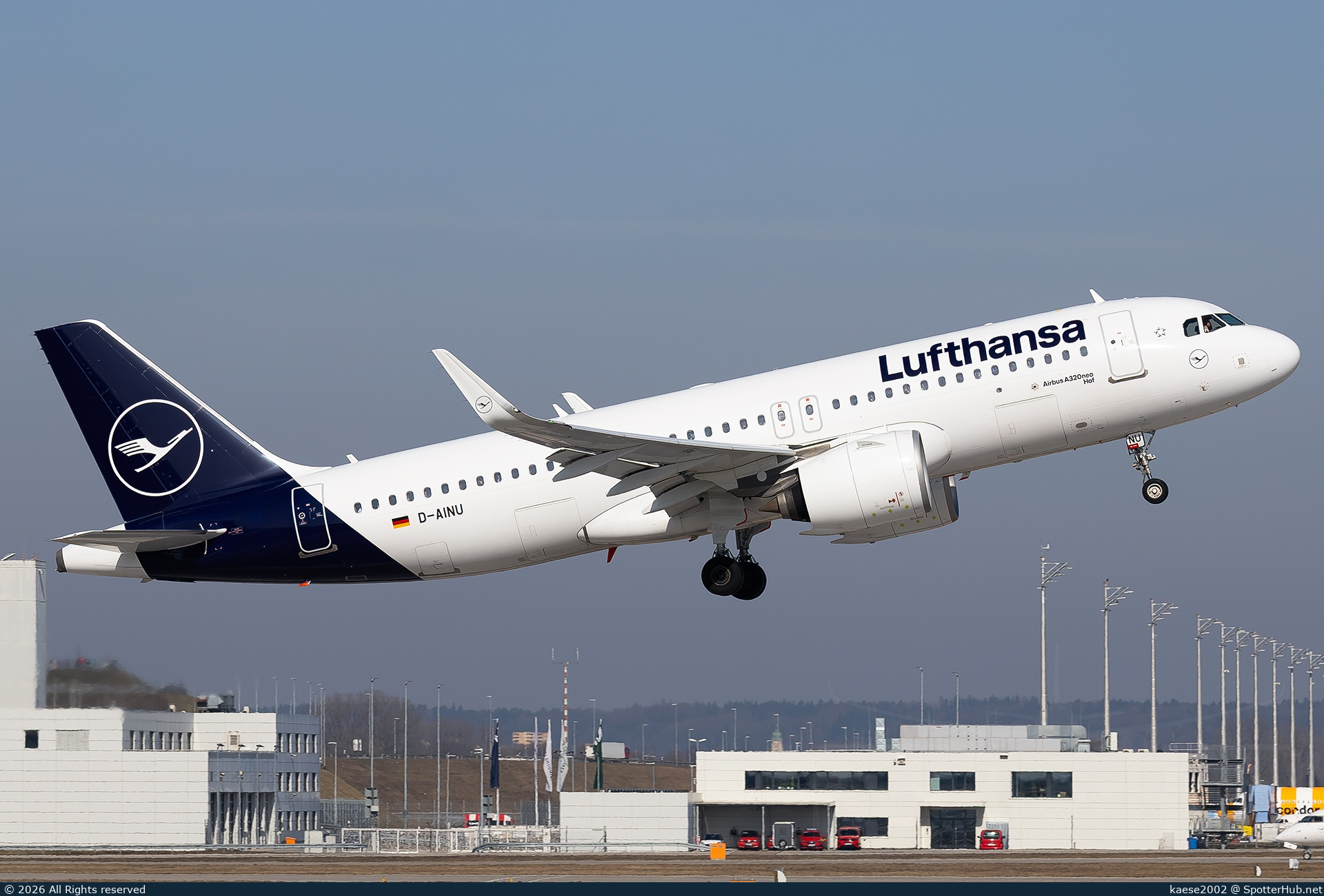 Photo of D-AINU - Airbus A320-271N operated by Lufthansa