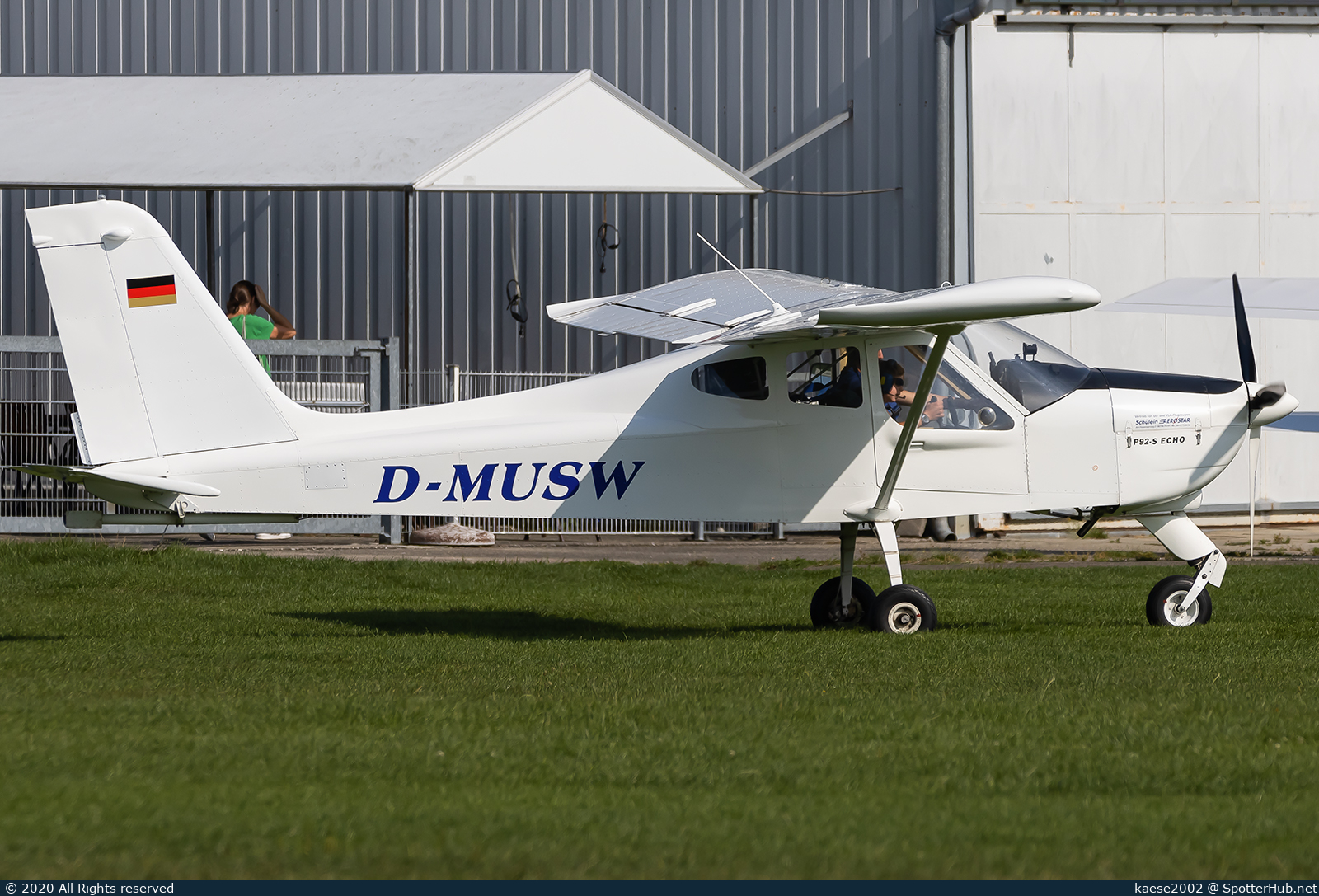 Photo of D-MUSW - Tecnam P92 Echo Super operated by Luftsportverein Günzburg