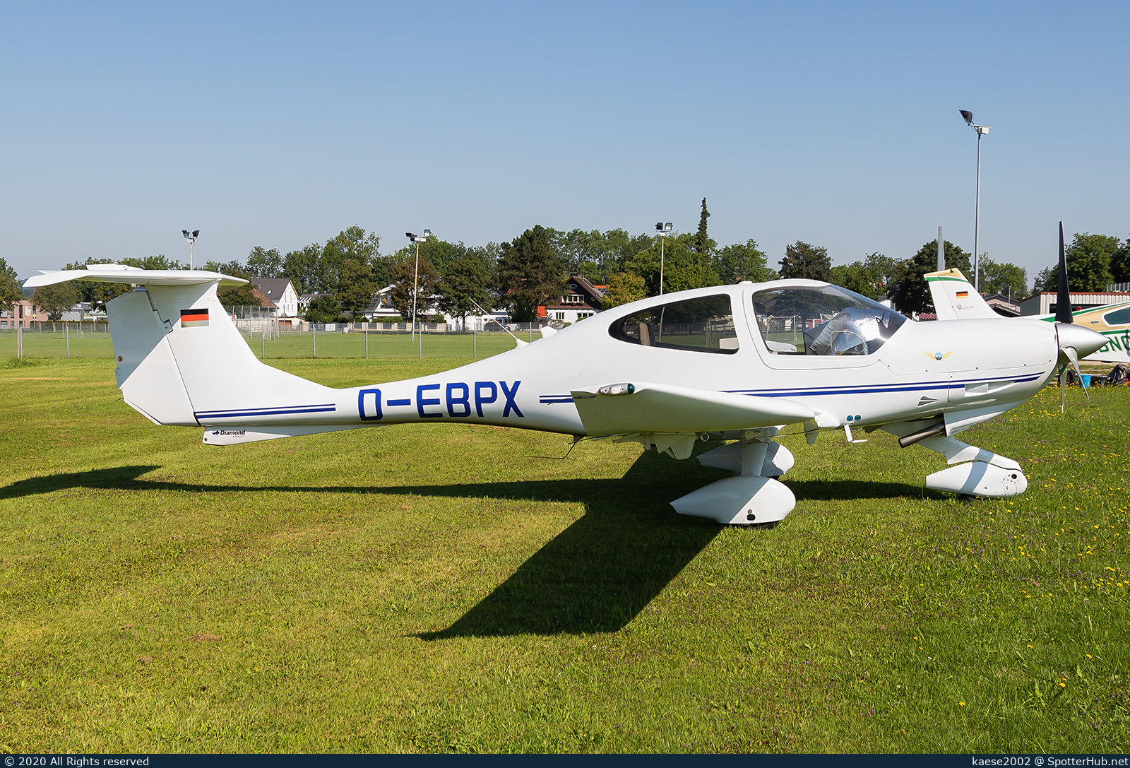 Photo of D-EBPX - Diamond DA40 Diamond Star TDI operated by Badisch-Pfälzischer Flugsportverein