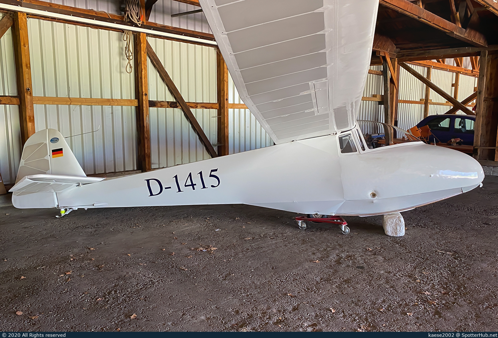 Photo of D-1415 - Scheibe L-Spatz 55 operated by Luftsportgemeinschaft Oberallgäu