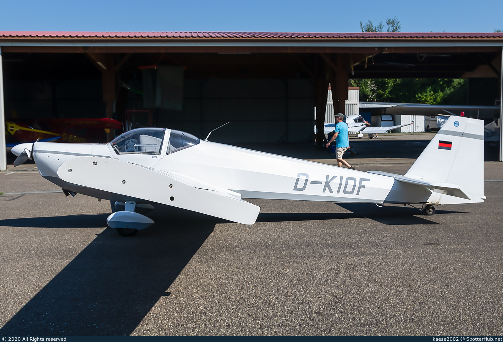 Photo of D-KIOF - Scheibe SF 25C Falke 2000 operated by Luftsportgruppe Kempten-Durach