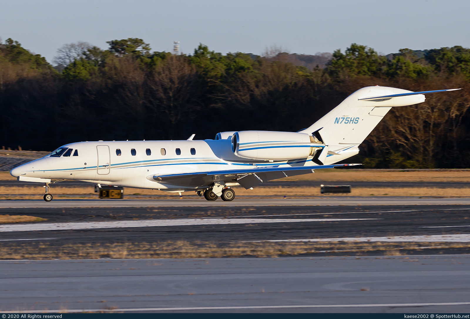 Photo of N75HS - Cessna 750 Citation X operated by Century Aviation