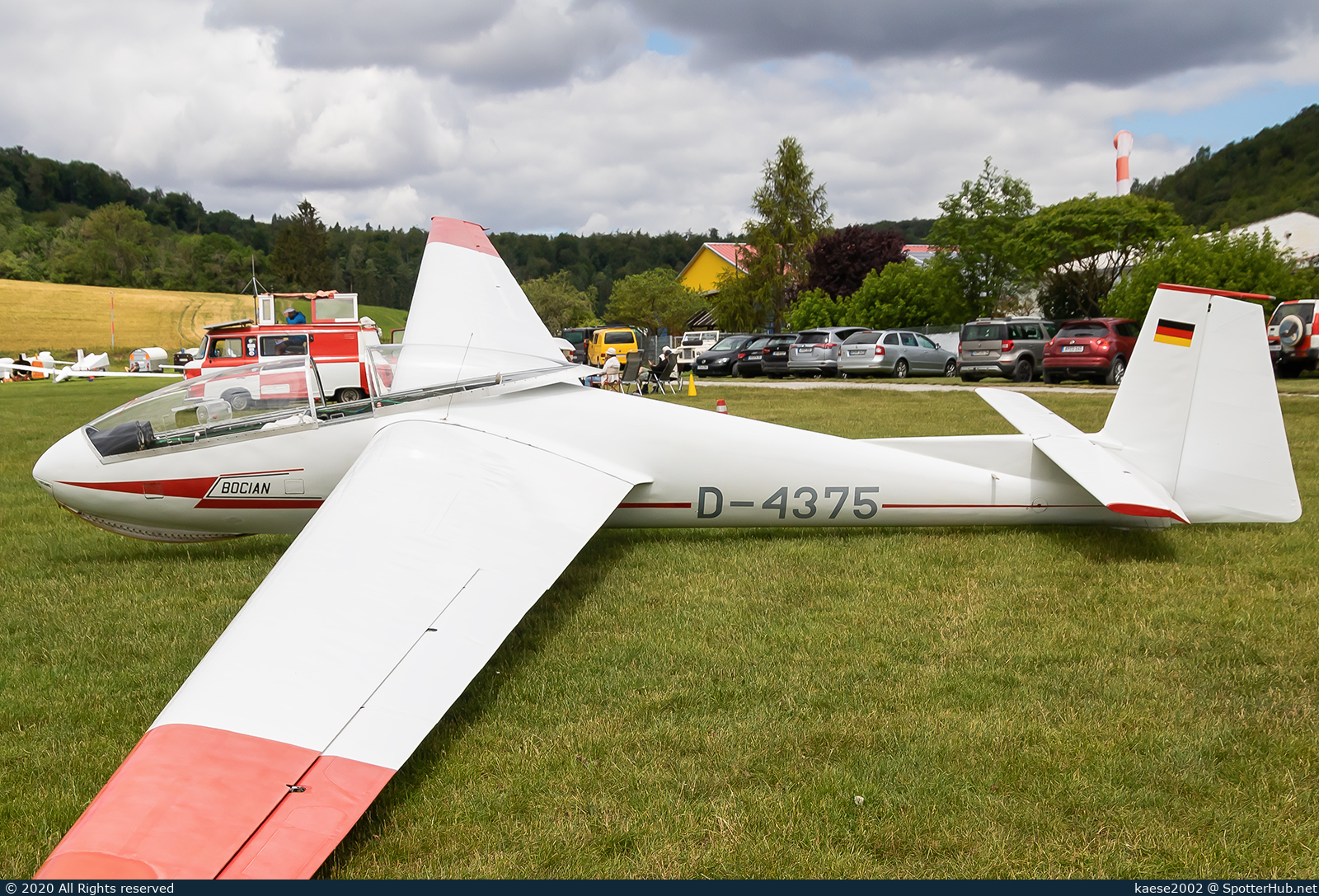 Photo of D-4375 - PZL-Bielsko SZD-9bis Bocian 1E operated by Fliegerclub Bad Berka - Weimar
