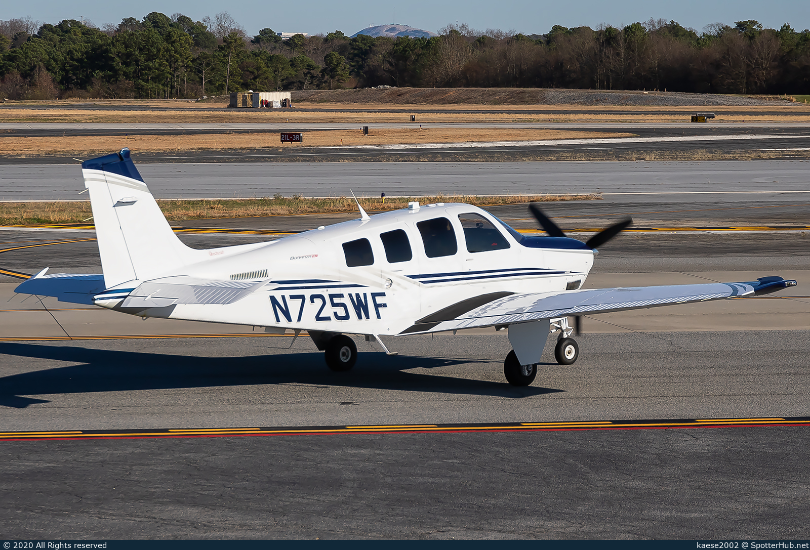 Photo of N725WF - Beechcraft G36 Bonanza operated by Private