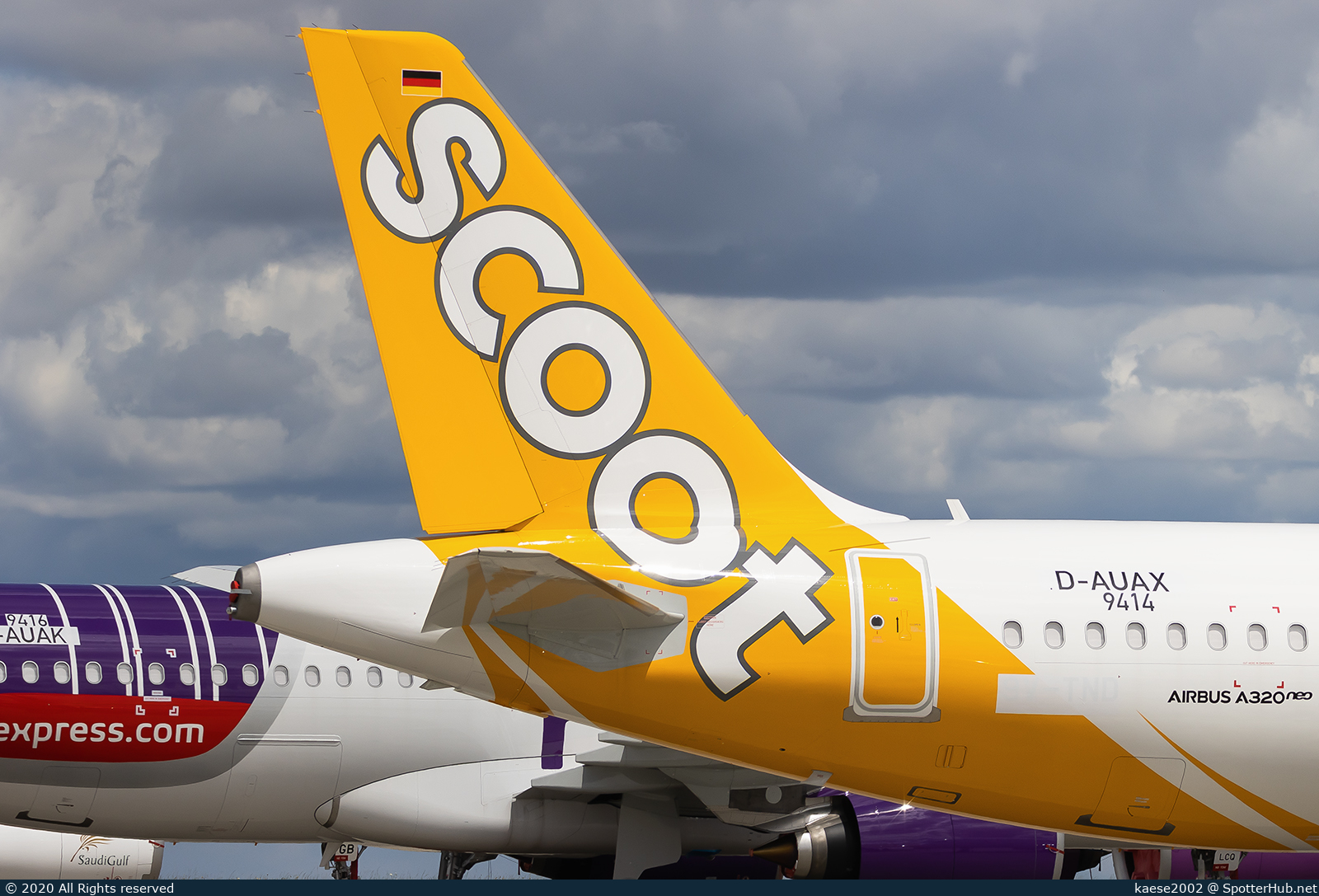 Photo of D-AUAX - Airbus A320-271N operated by Scoot