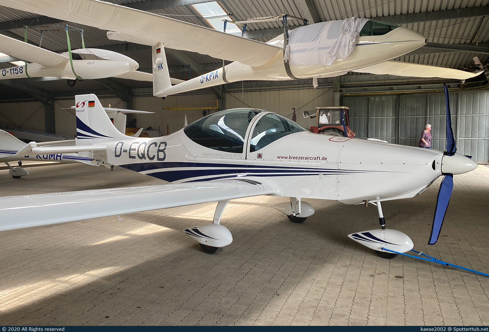 Photo of D-EQCB - Breezer B600 operated by Aero-Club Butzbach