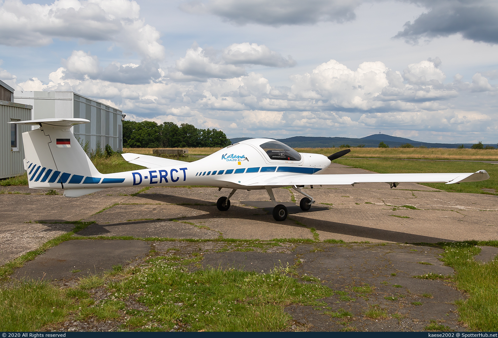 Photo of D-ERCT - Diamond DA20-C1 Katana operated by Flugsportverein "Glück Auf" Ailertchen