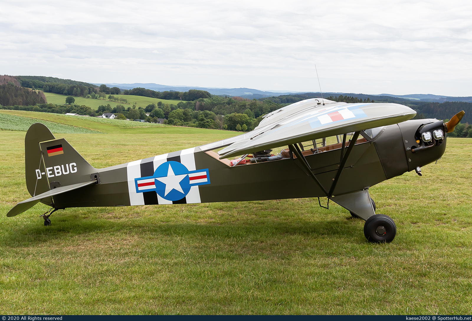 Photo of D-EBUG - Piper J-3C-65 Cub operated by Slowbirds