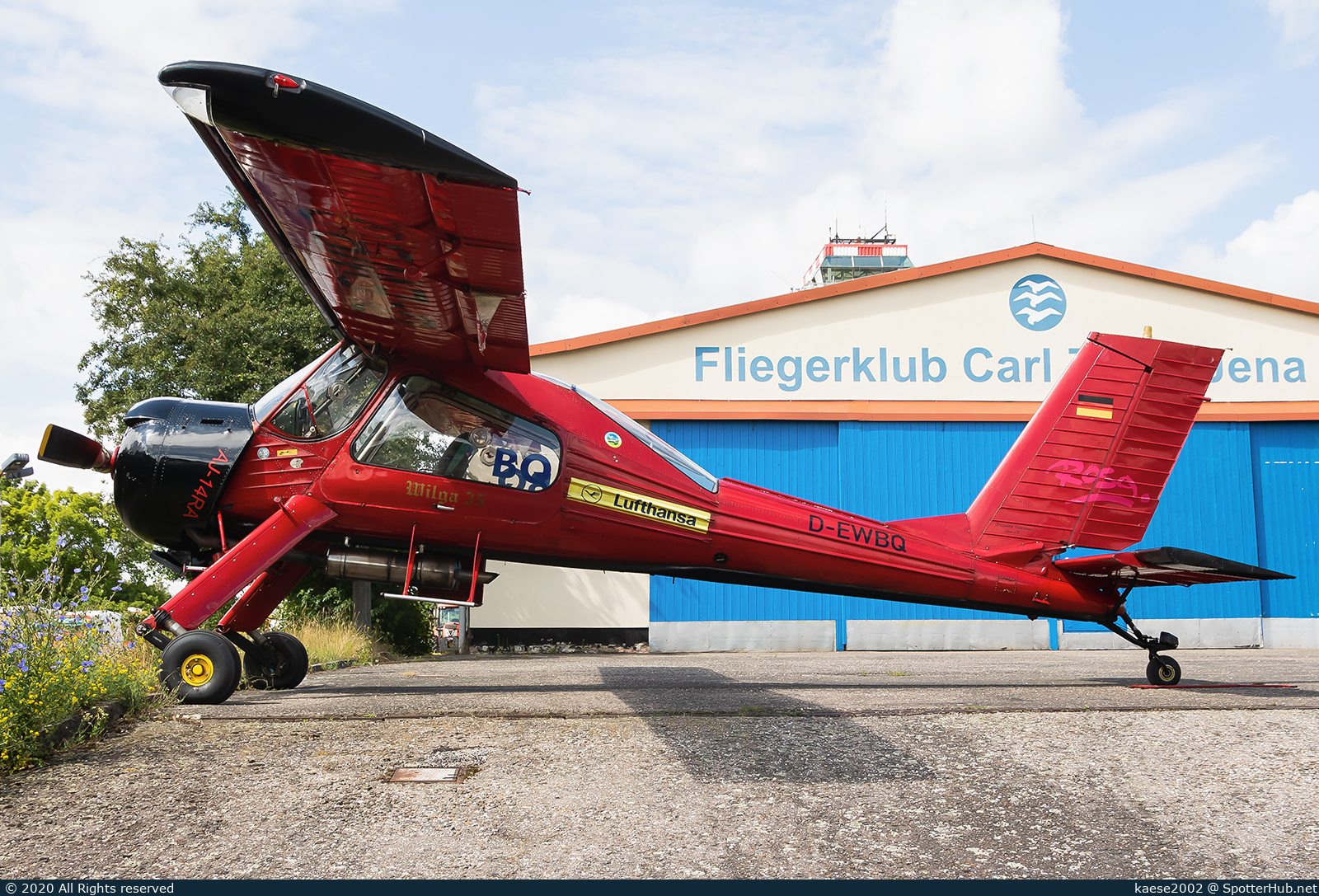 Photo of D-EWBQ - PZL-Okęcie PZL-104 Wilga 35A operated by Fliegerklub Carl Zeiss Jena
