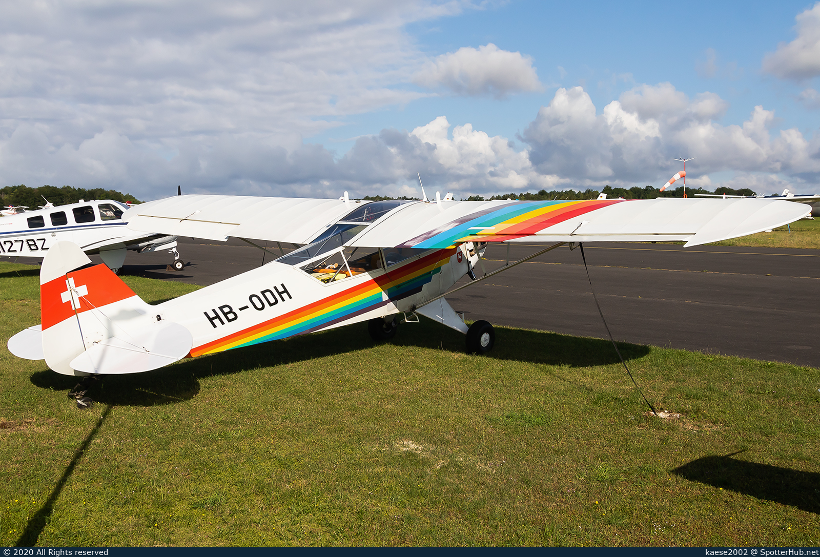 Photo of HB-ODH - Piper L-4J Grasshopper operated by Private