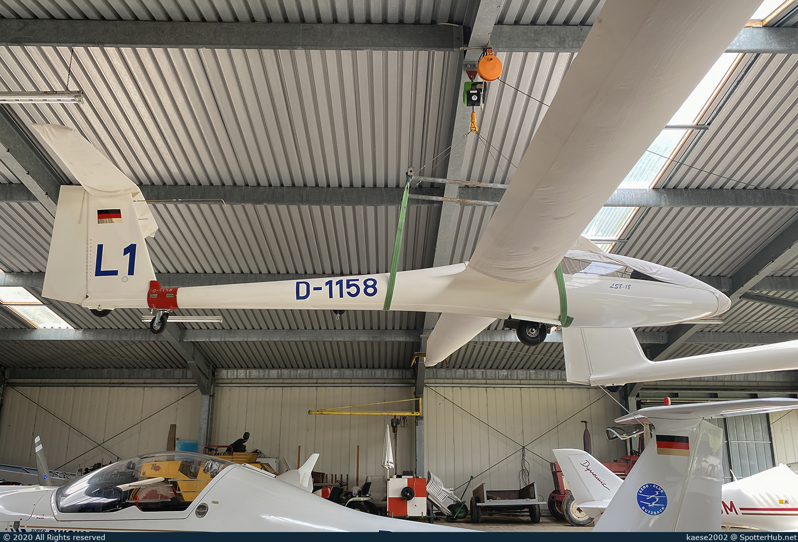 Photo of D-1158 - Rolladen-Schneider LS8-18 operated by Aero-Club Butzbach