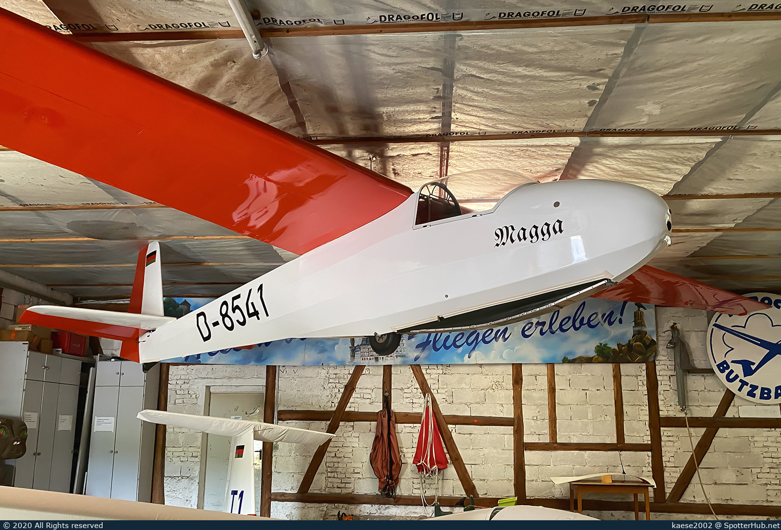 Photo of D-8541 - Schleicher K 8B operated by Aero-Club Butzbach