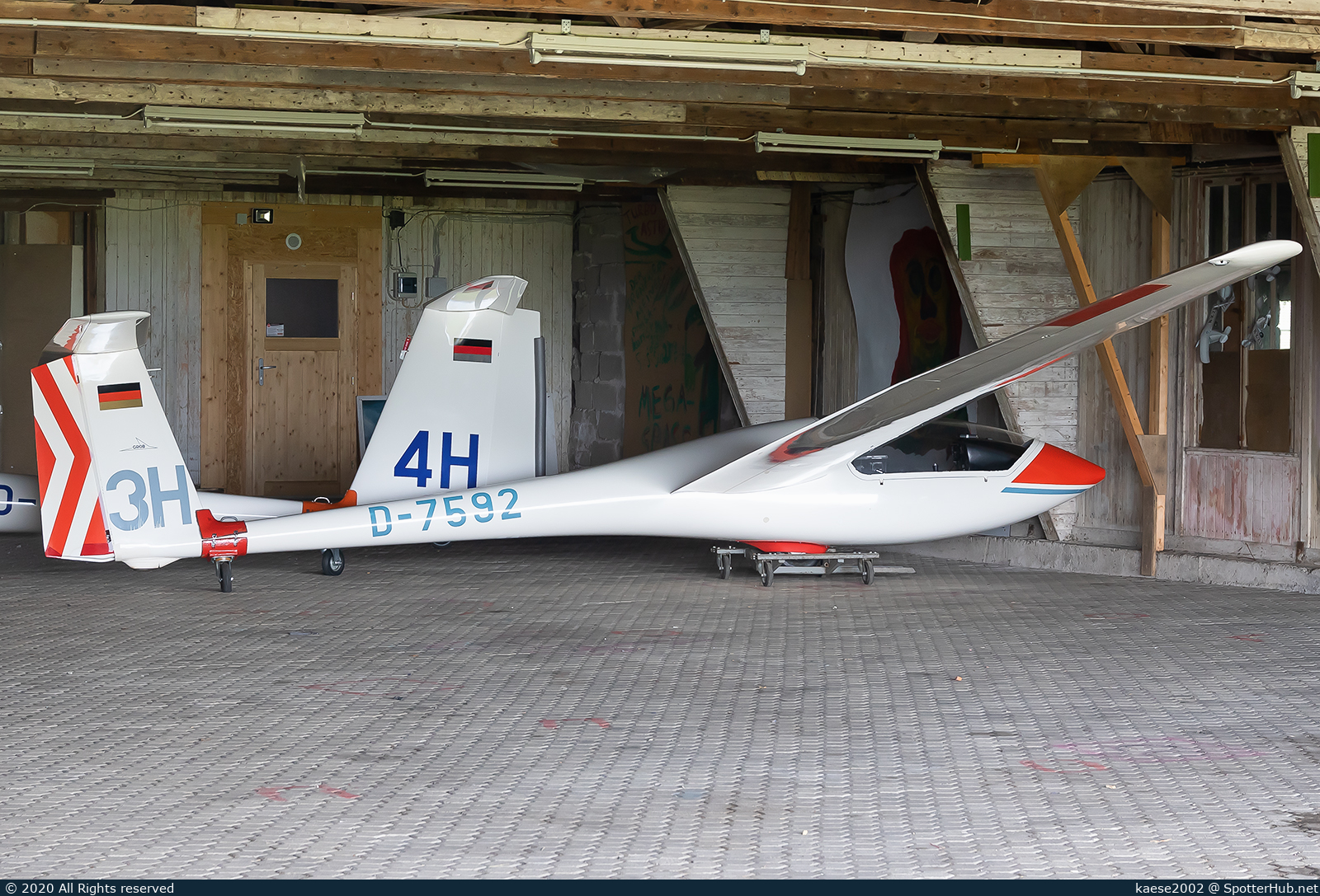 Photo of D-7592 - Grob G102 Astir CS Jeans operated by Luftsportverein Hegenscheid