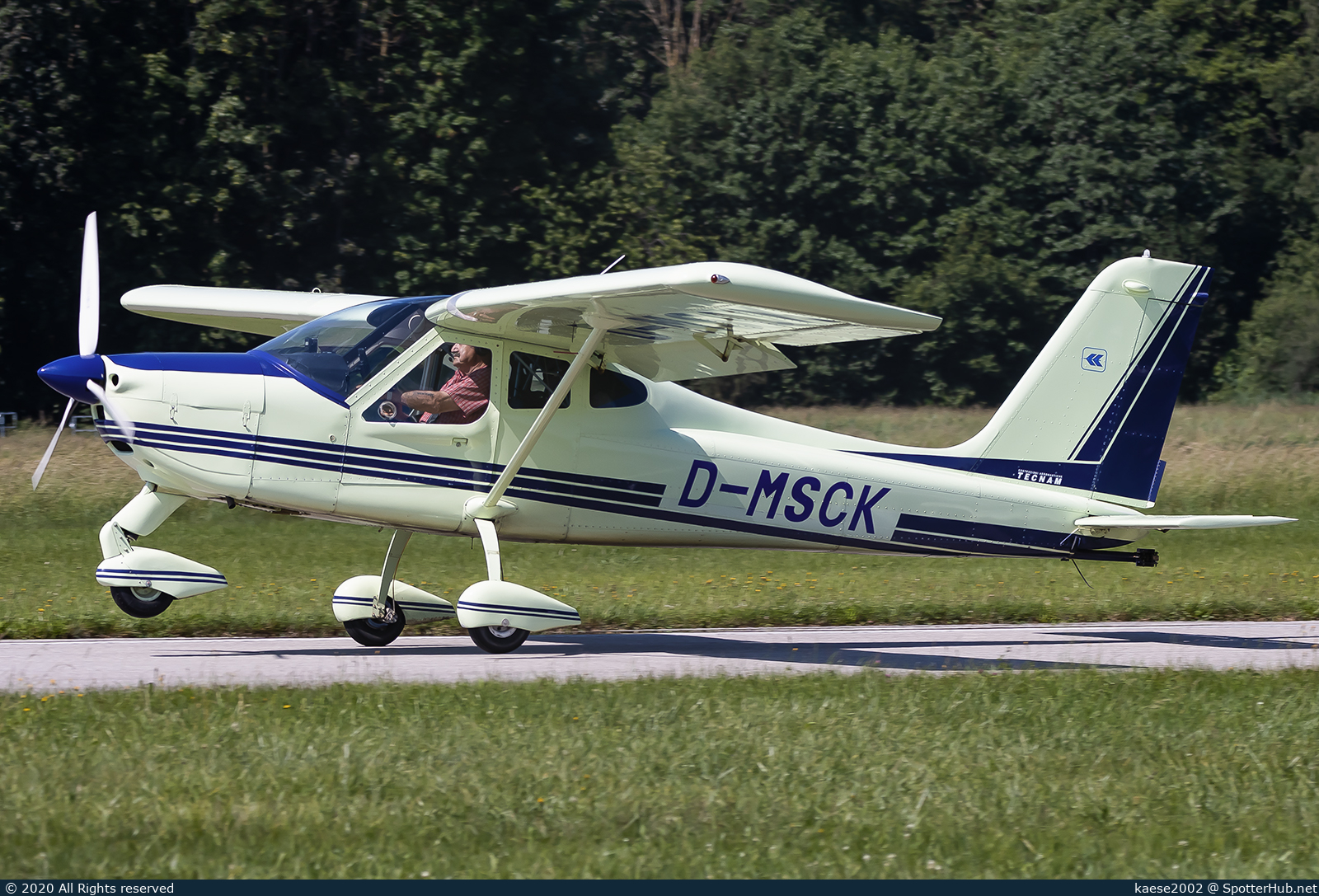 Photo of D-MSCK - Tecnam P92 Echo Super operated by Private