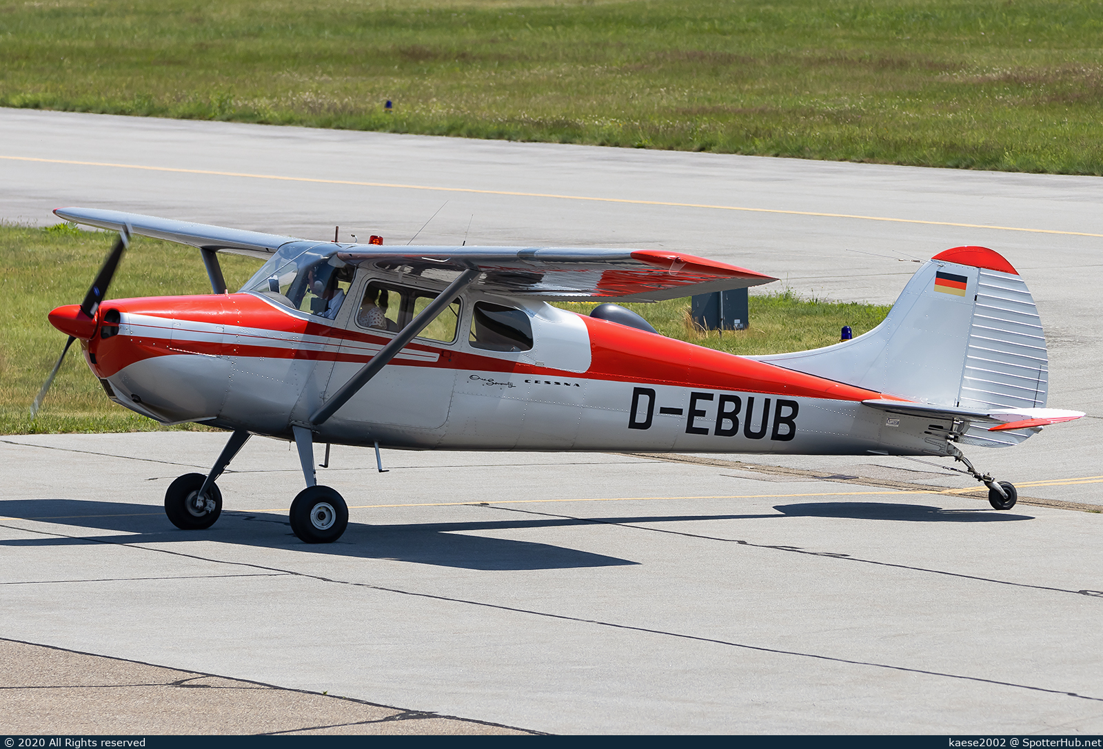 Photo of D-EBUB - Cessna 170B operated by Private