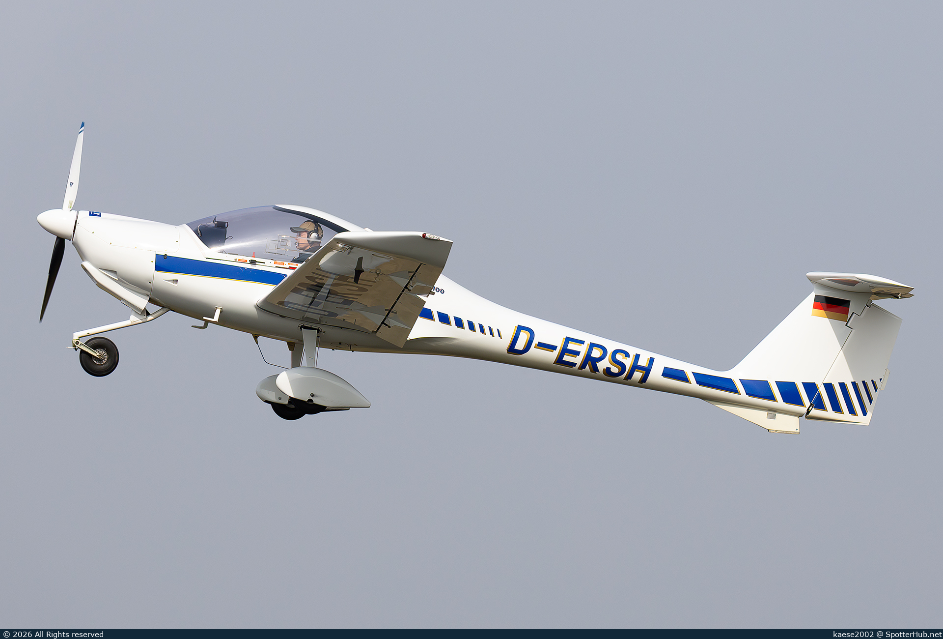 Photo of D-ERSH - Diamond DA20-A1 Katana operated by Luftsportgemeinschaft Bayreuth