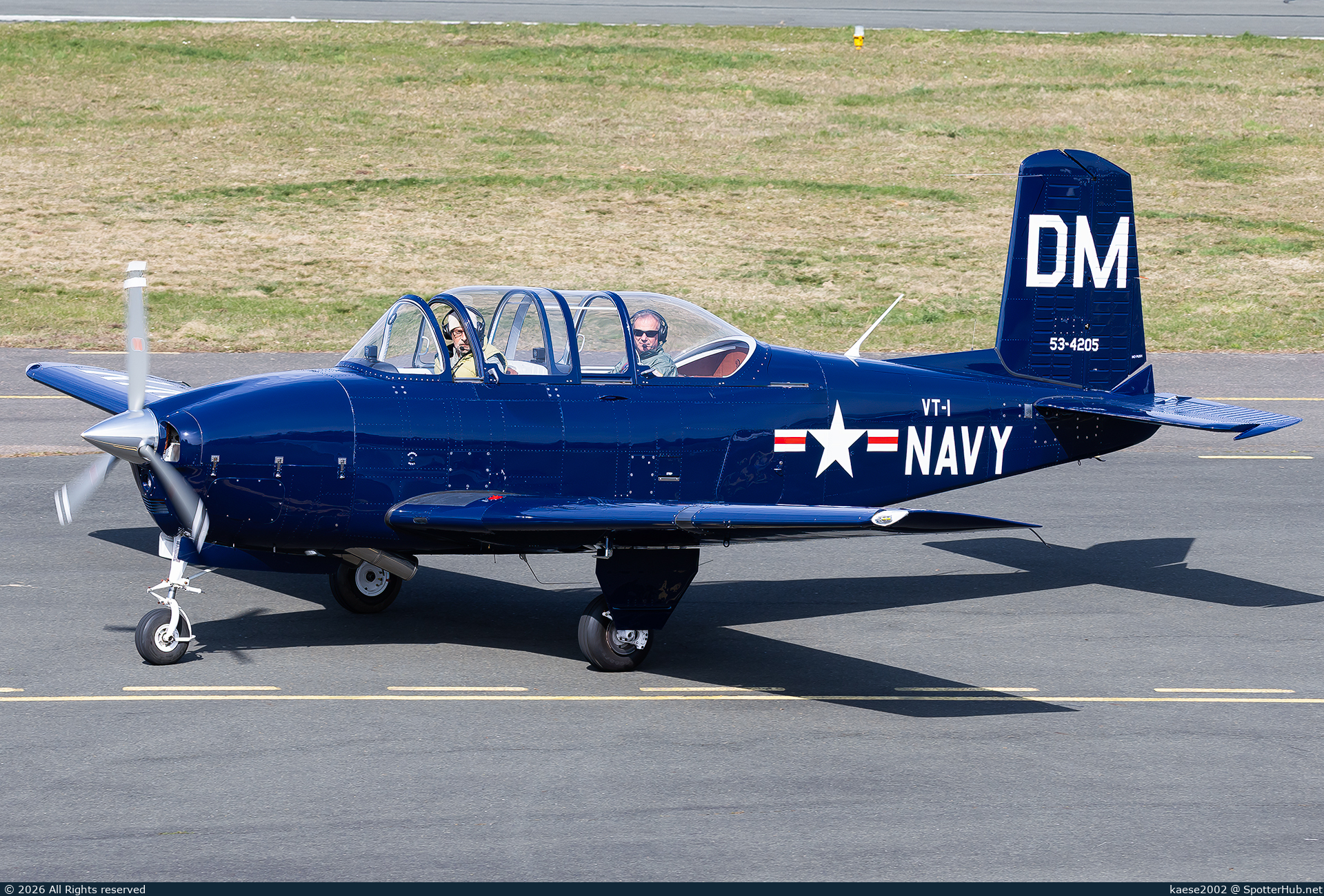 Photo of N134TT - Beechcraft T-34A Mentor operated by Private
