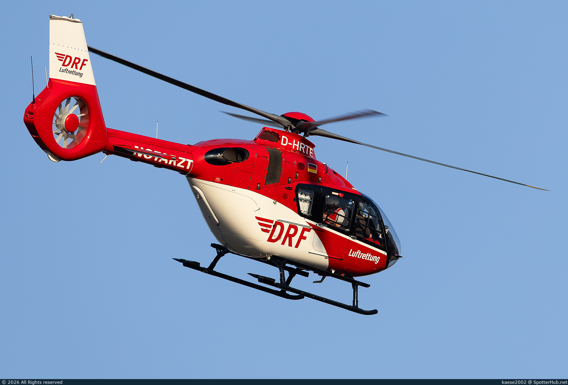 Photo of D-HRTE - Airbus Helicopters H135 operated by DRF Luftrettung
