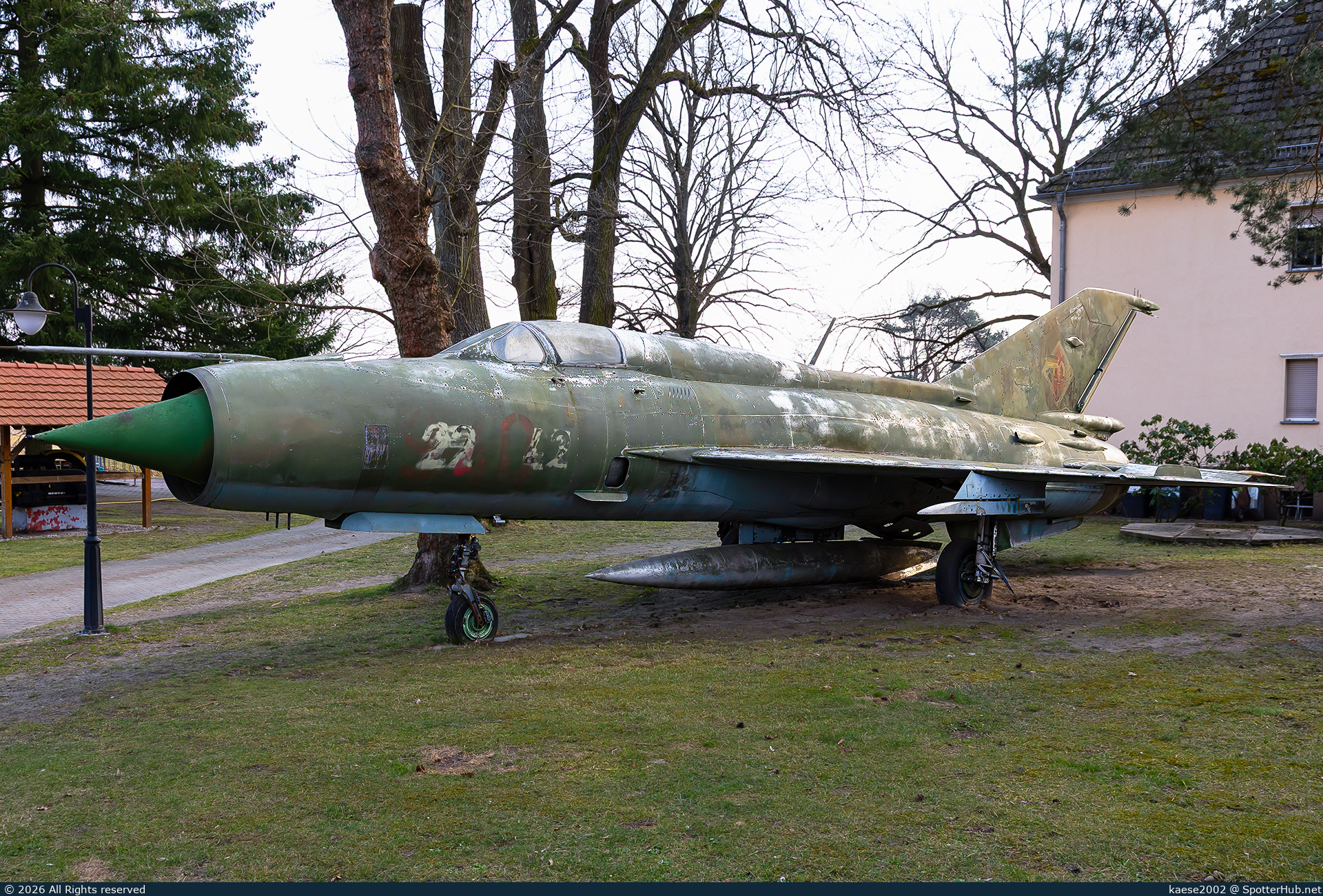 Photo of 22+42 - Mikoyan-Gurevich MiG-21SPS Fishbed-F operated by German Air Force