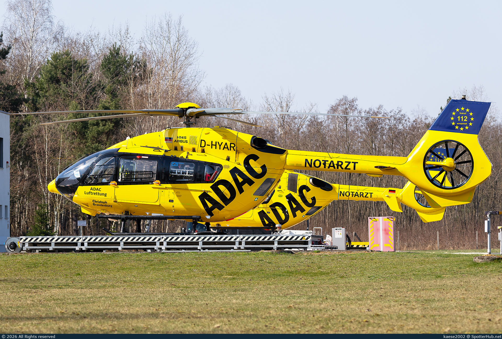 Photo of D-HYAR - Airbus Helicopters H145 operated by ADAC Luftrettung