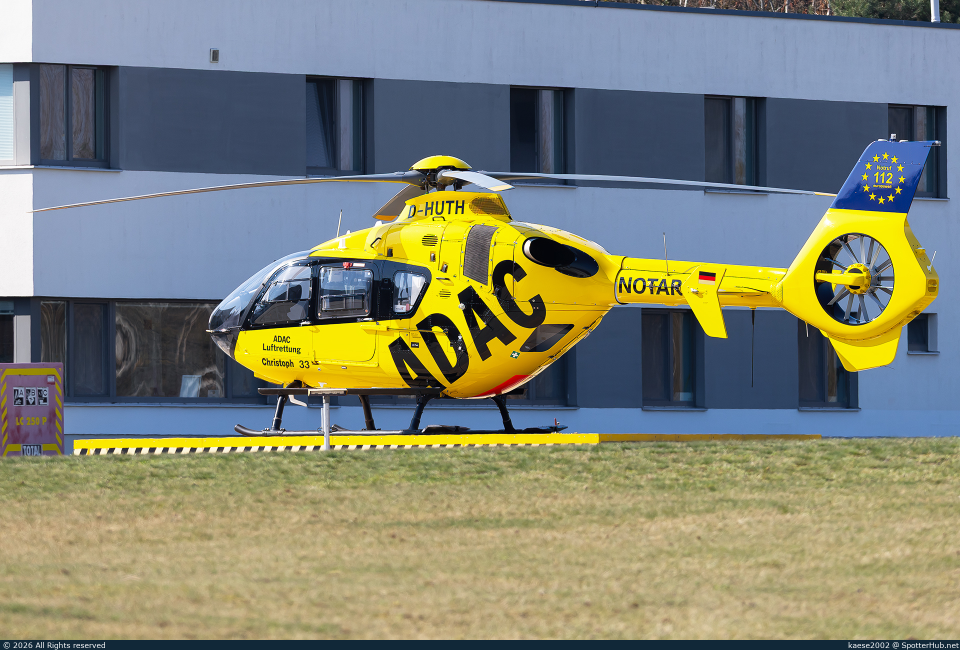 Photo of D-HUTH - Eurocopter EC135 P2+ operated by ADAC Luftrettung