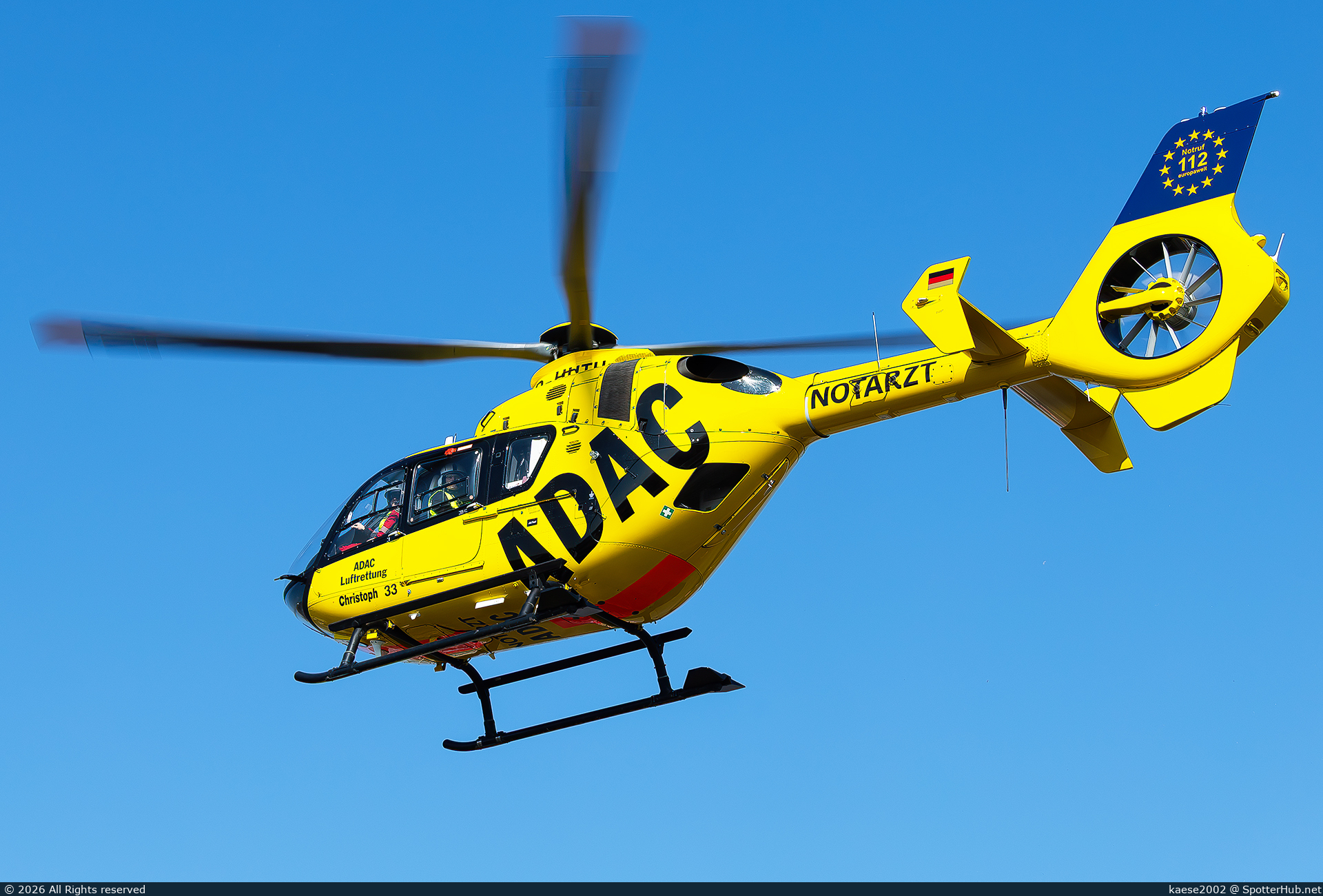 Photo of D-HUTH - Eurocopter EC135 P2+ operated by ADAC Luftrettung