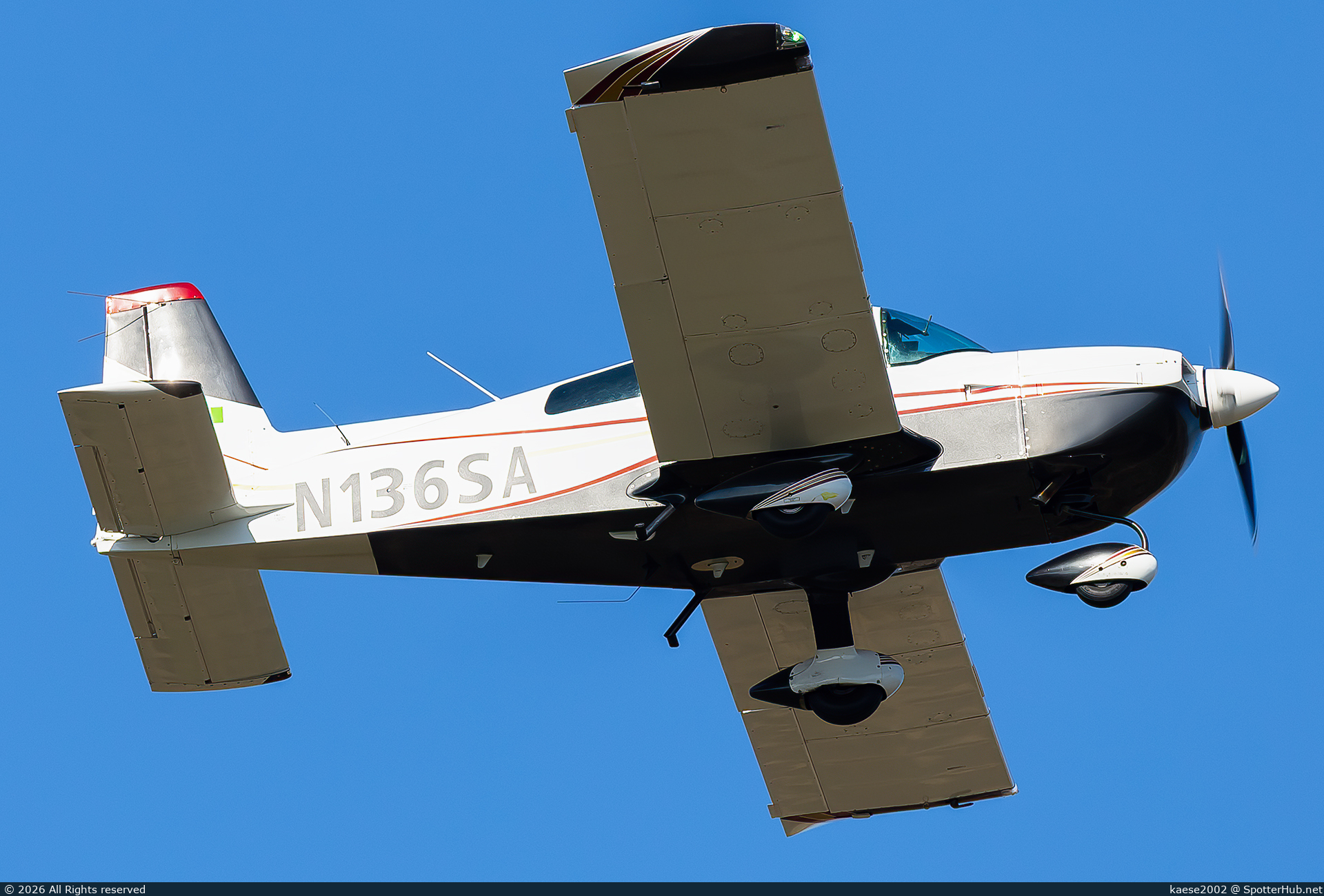 Photo of N136SA - American General AG-5B Tiger operated by Private