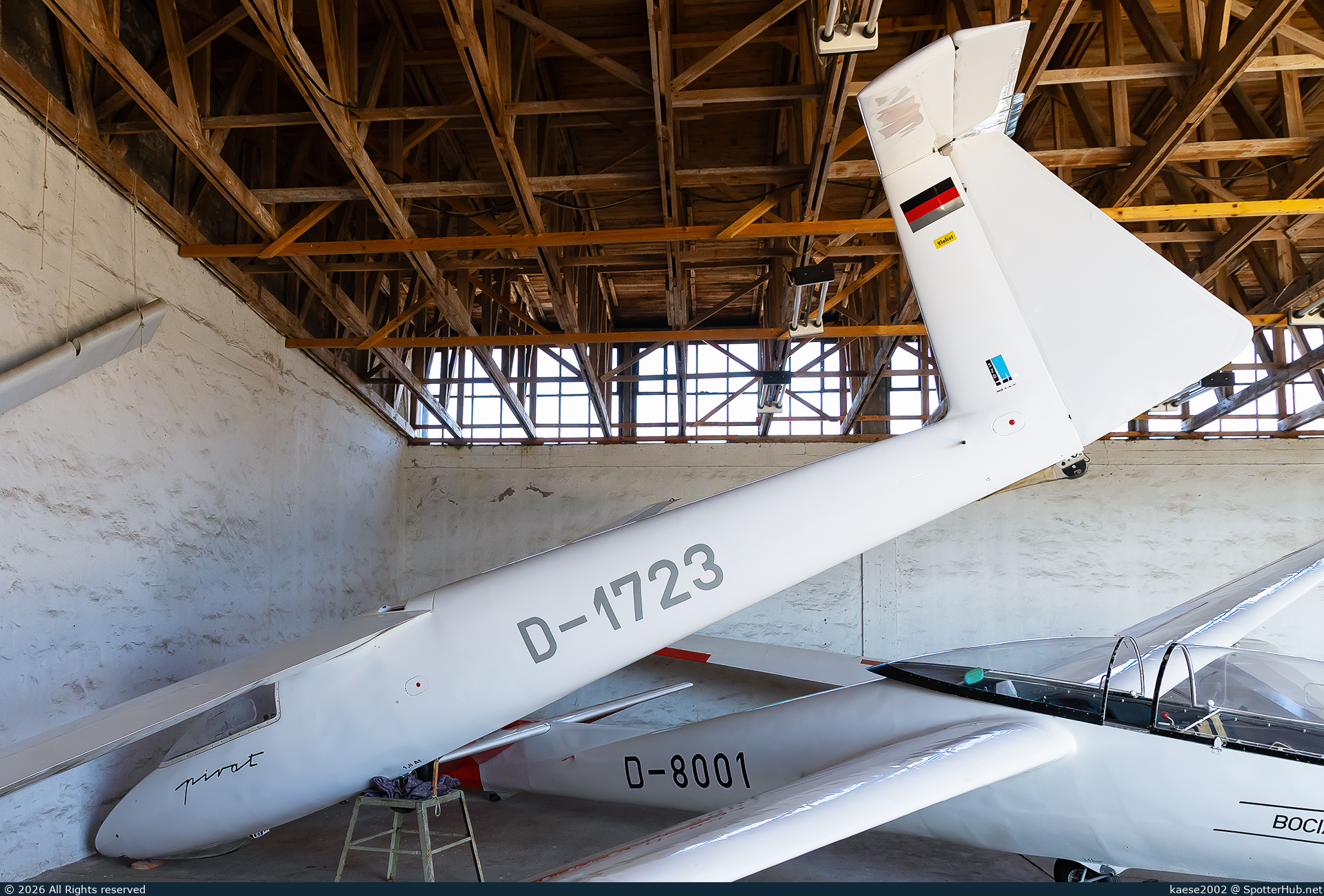 Photo of D-1723 - PZL-Bielsko SZD-30 Pirat operated by Warener Luftsportverein