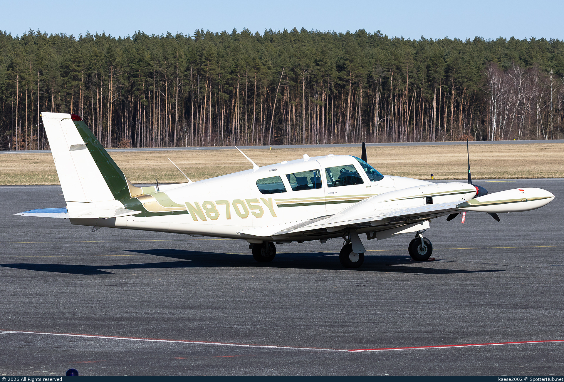 Photo of N8705Y - Piper PA-30-160 Twin Comanche C operated by Private