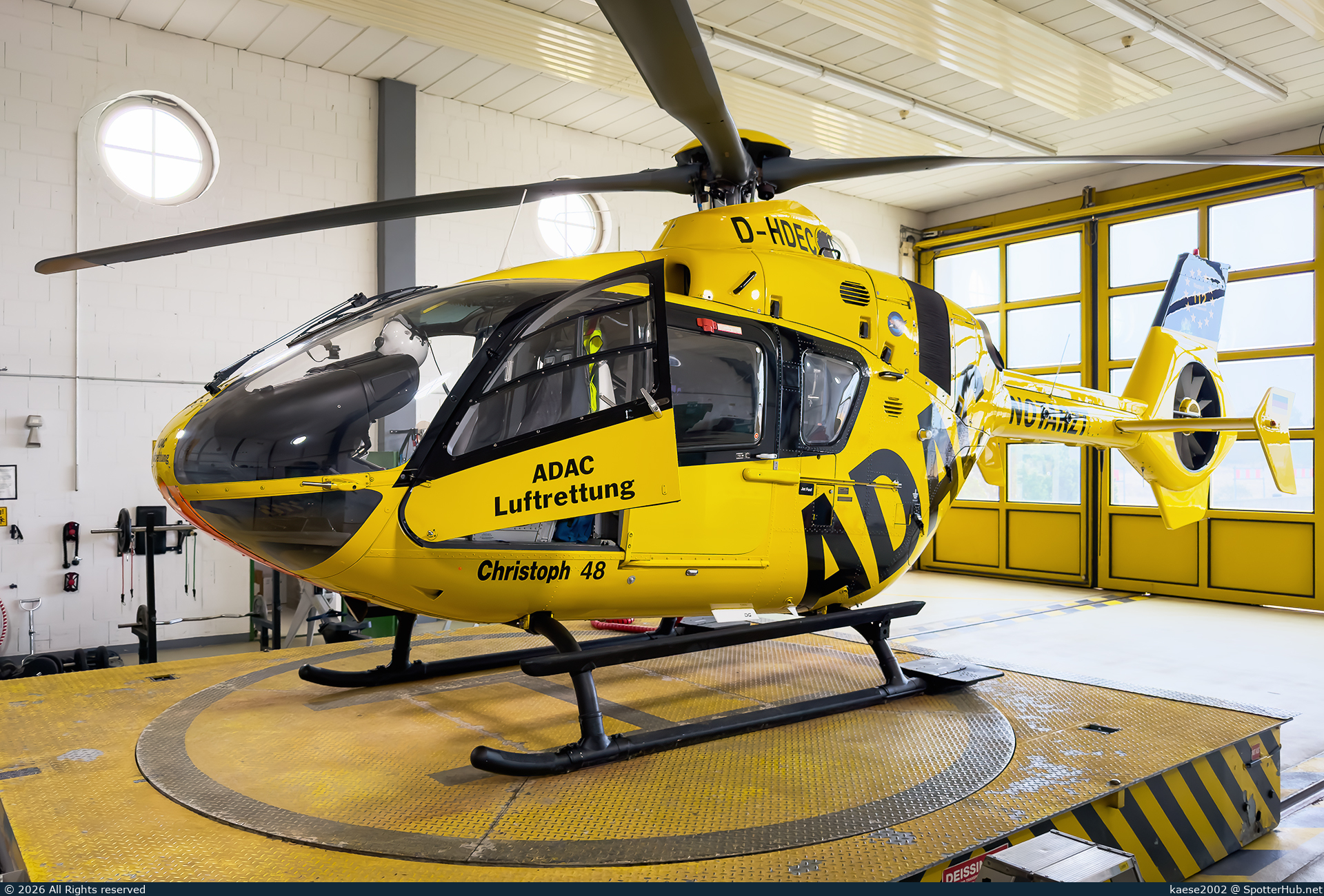 Photo of D-HDEC - Eurocopter EC135 P2 operated by ADAC Luftrettung