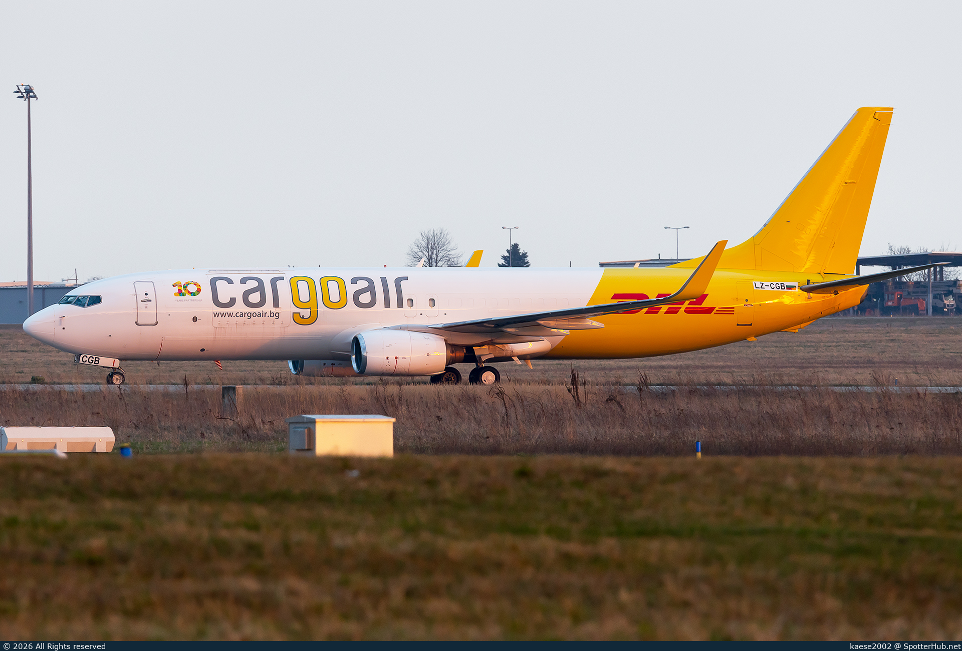 Photo of LZ-CGB - Boeing 737-8K2(SF) operated by Cargoair