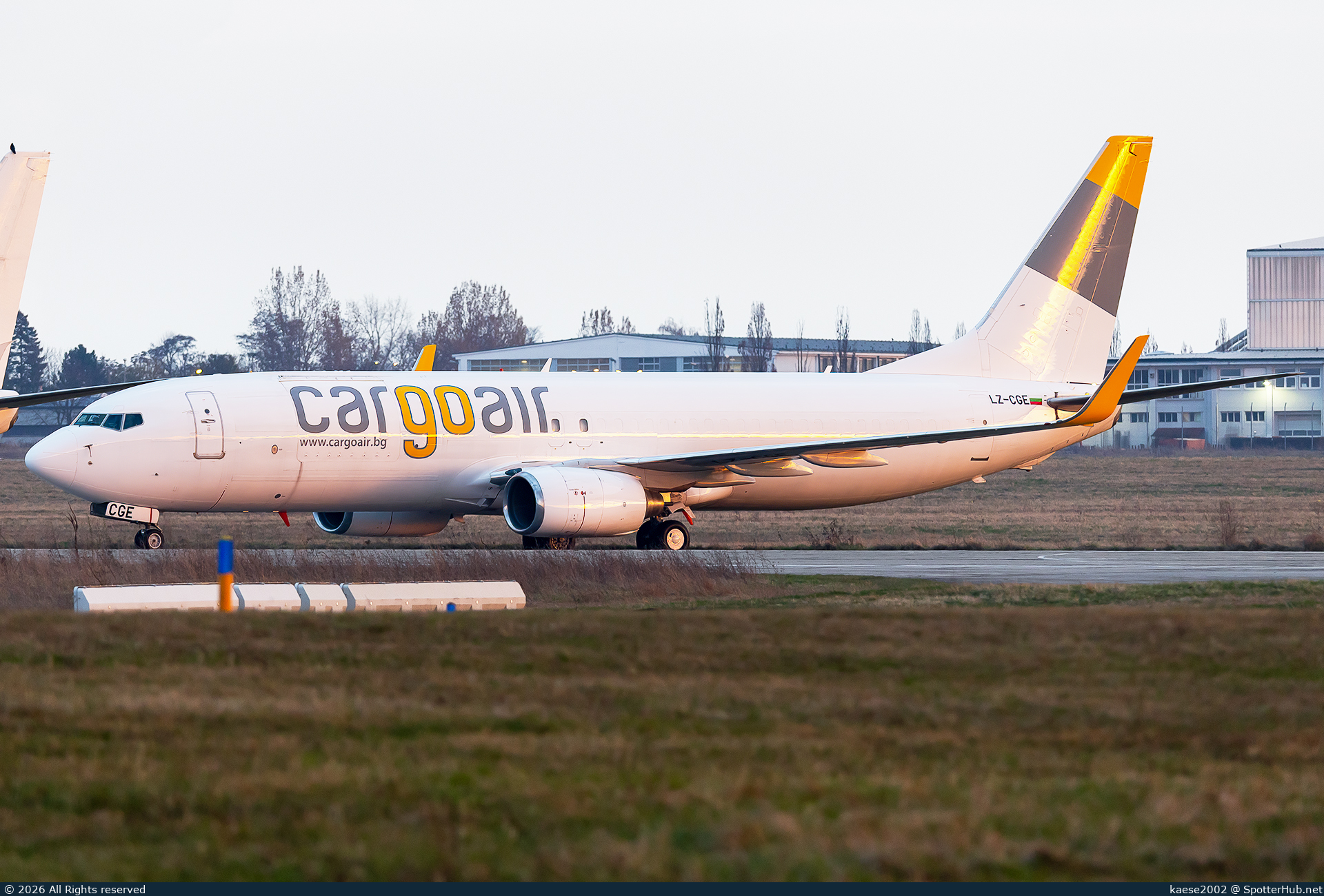 Photo of LZ-CGE - Boeing 737-86J(SF) operated by Cargoair