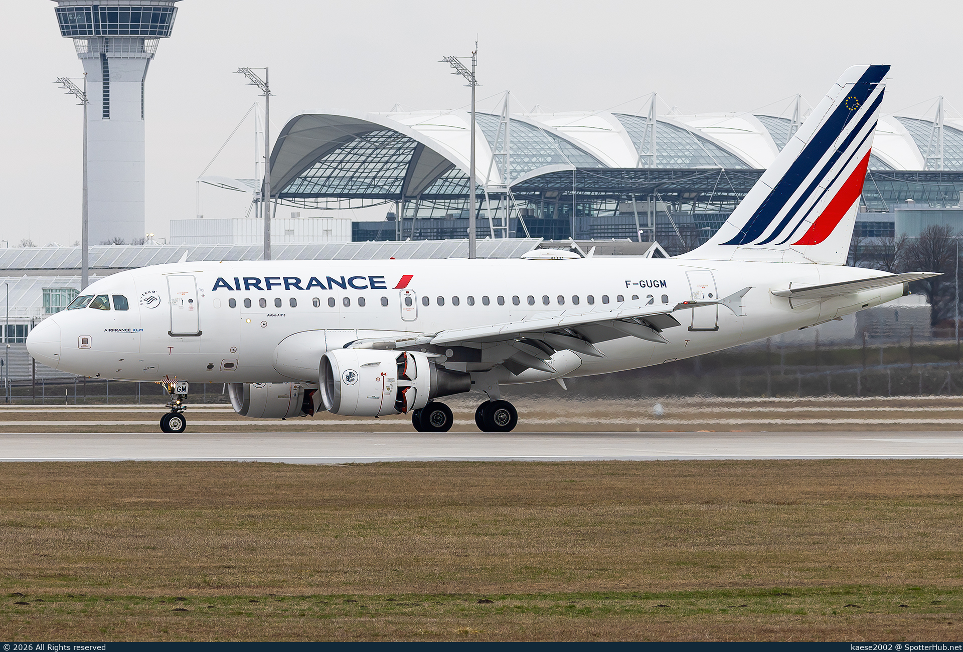Photo of F-GUGM - Airbus A318-111 operated by Air France