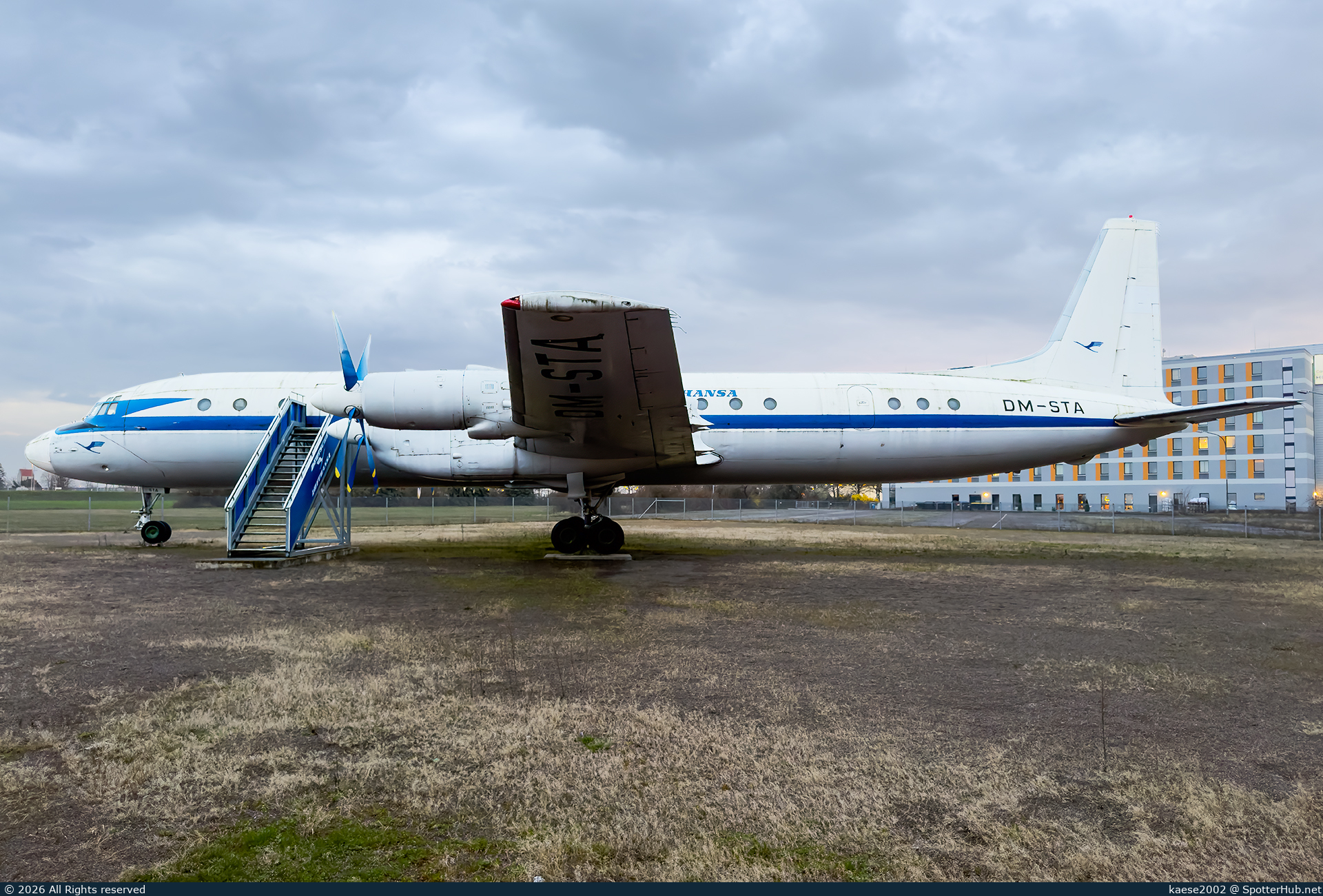 Photo of DM-STA - Ilyushin Il-18V operated by Deutsche Lufthansa