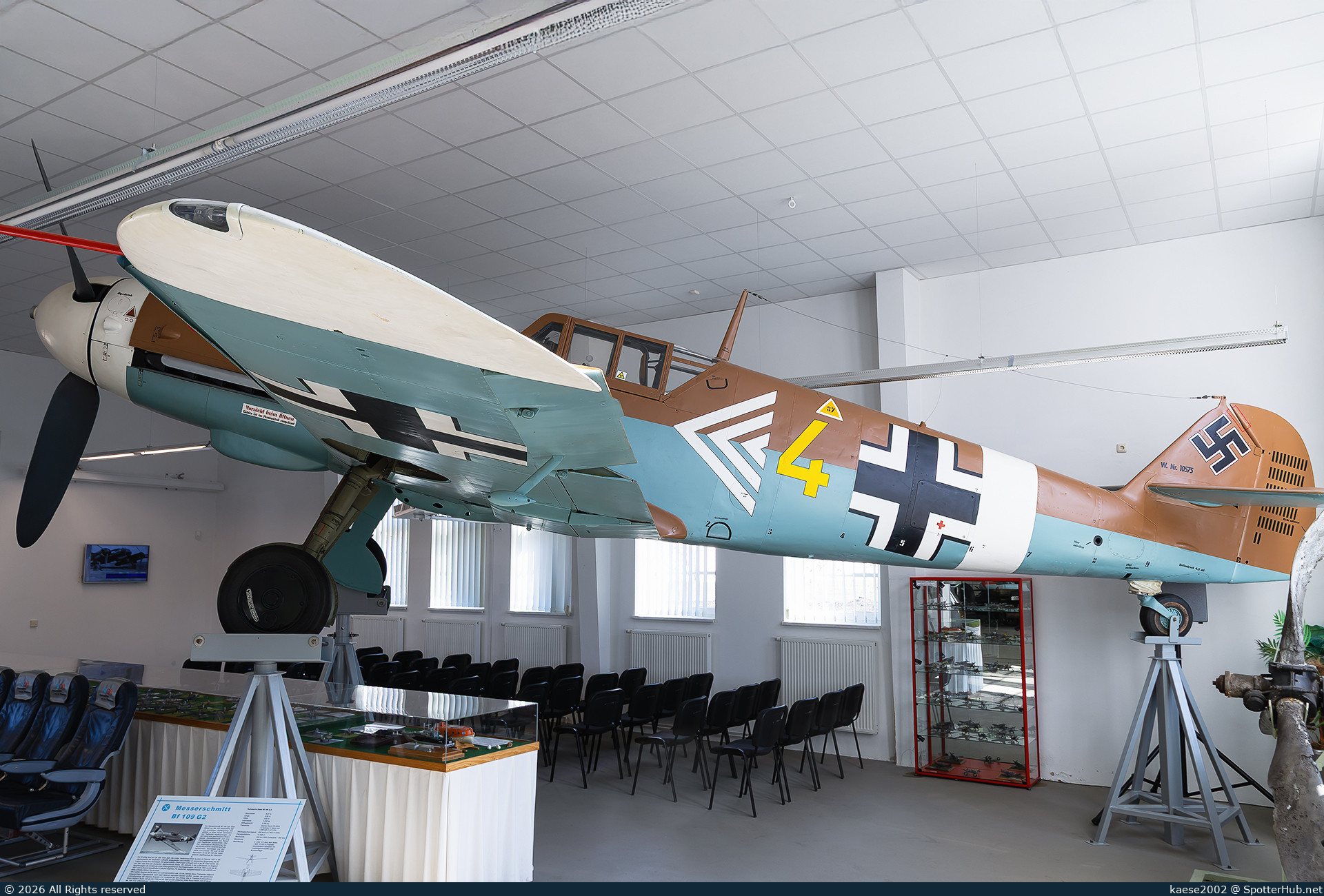 Photo of 10575 - Hispano HA-1109-K1L [Messerschmitt Bf 109] operated by German Air Force
