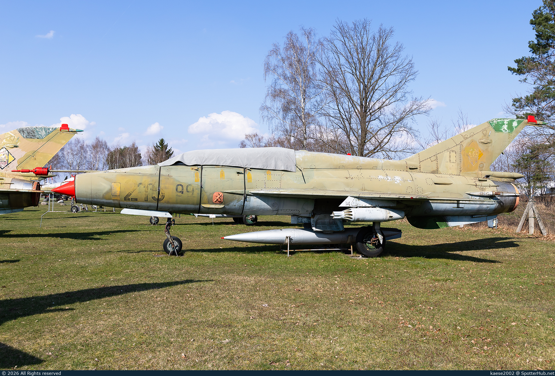 Photo of 215 - Mikoyan-Gurevich MiG-21US Mongol-B operated by German Democratic Republic Air Force