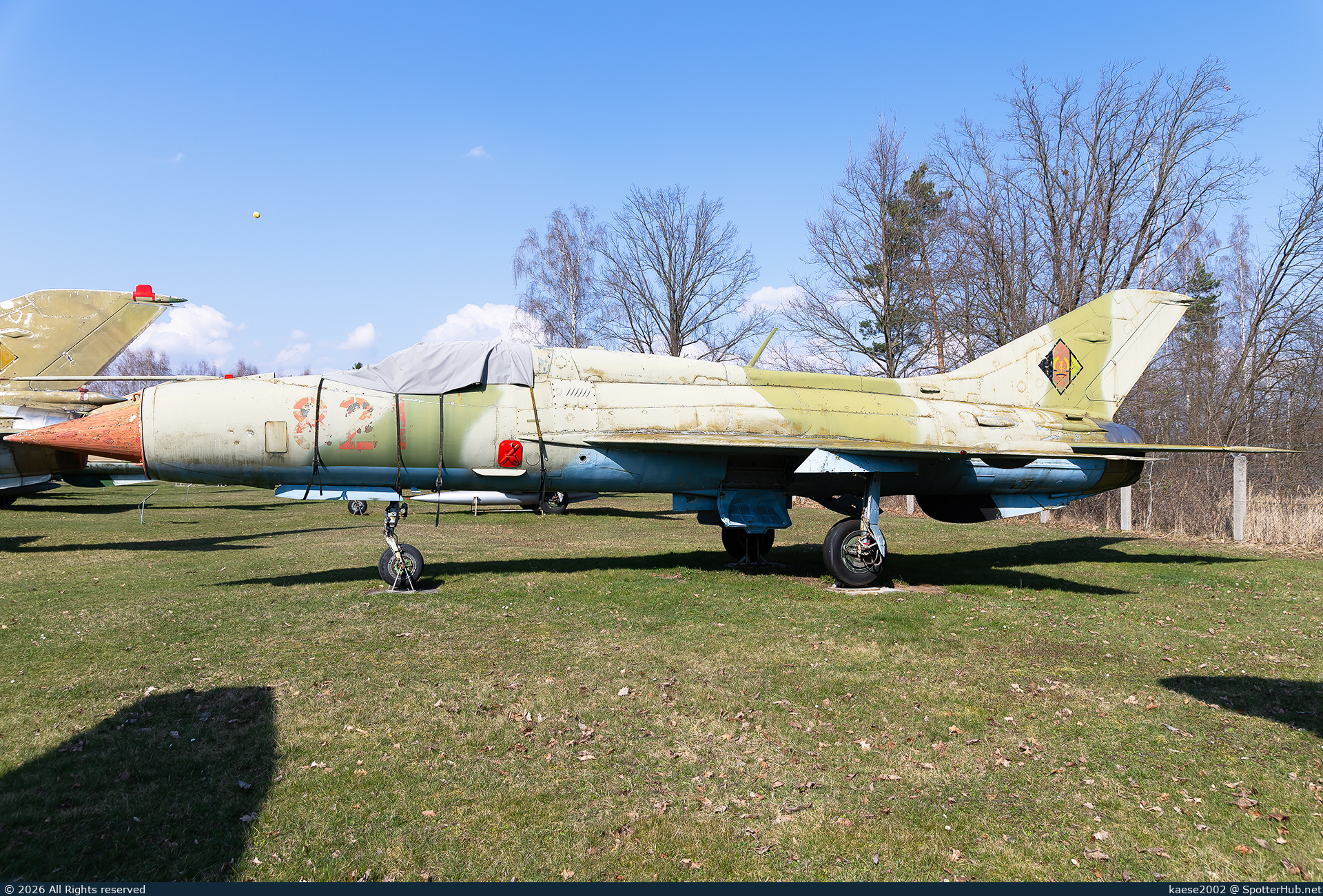 Photo of 821 - Mikoyan-Gurevich MiG-21PF Fishbed-D operated by German Democratic Republic Air Force