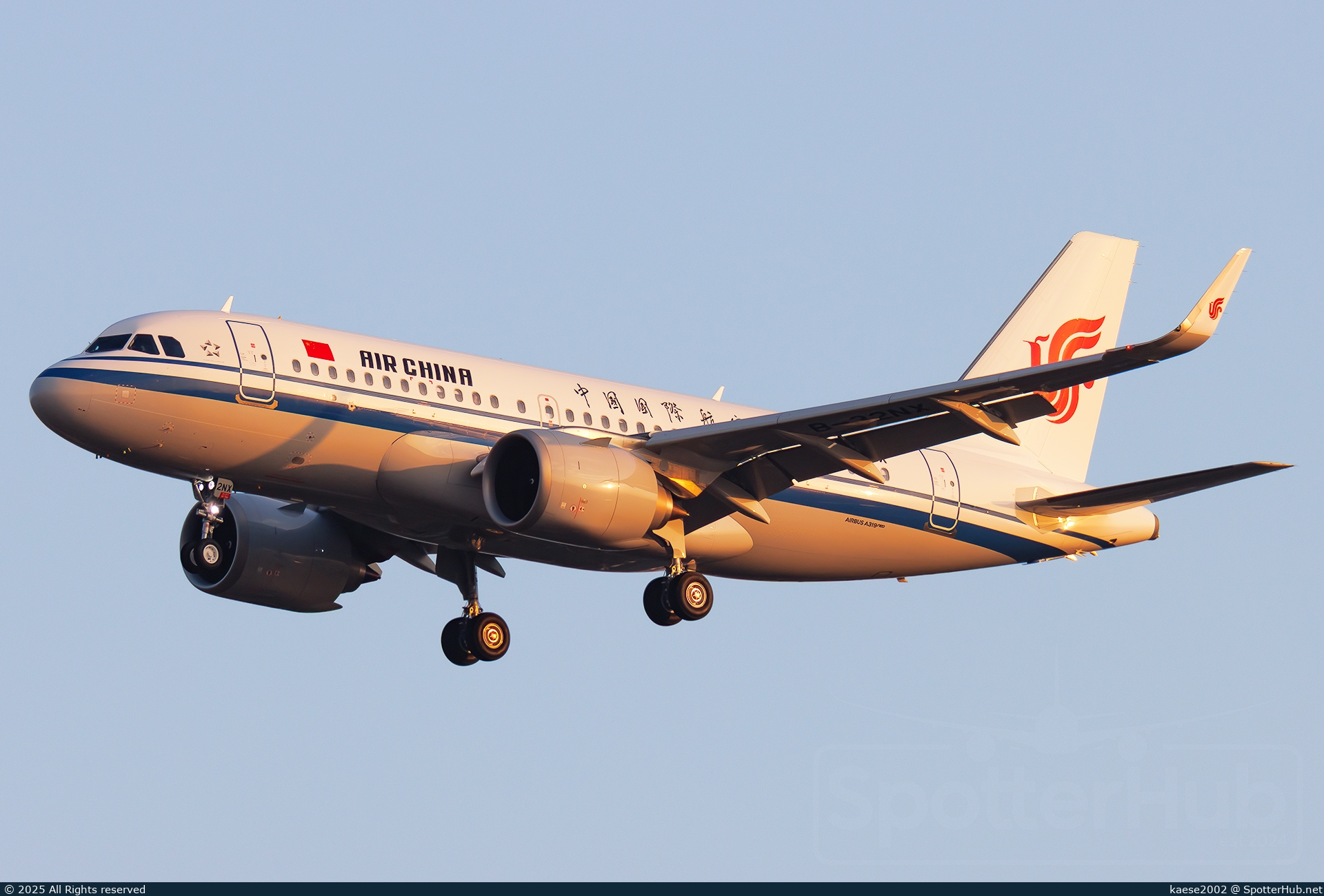 Photo of B-32NX - Airbus A319-153N operated by Air China