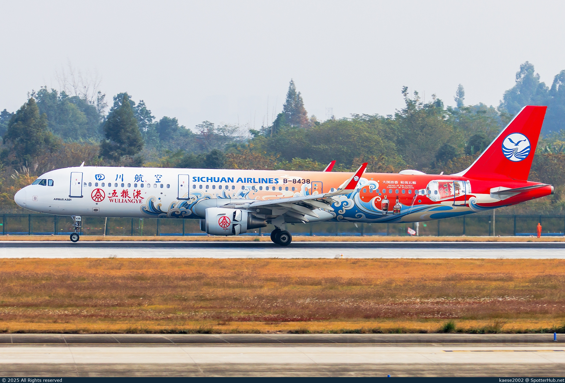 Photo of B-8438 - Airbus A321-211 operated by Sichuan Airlines
