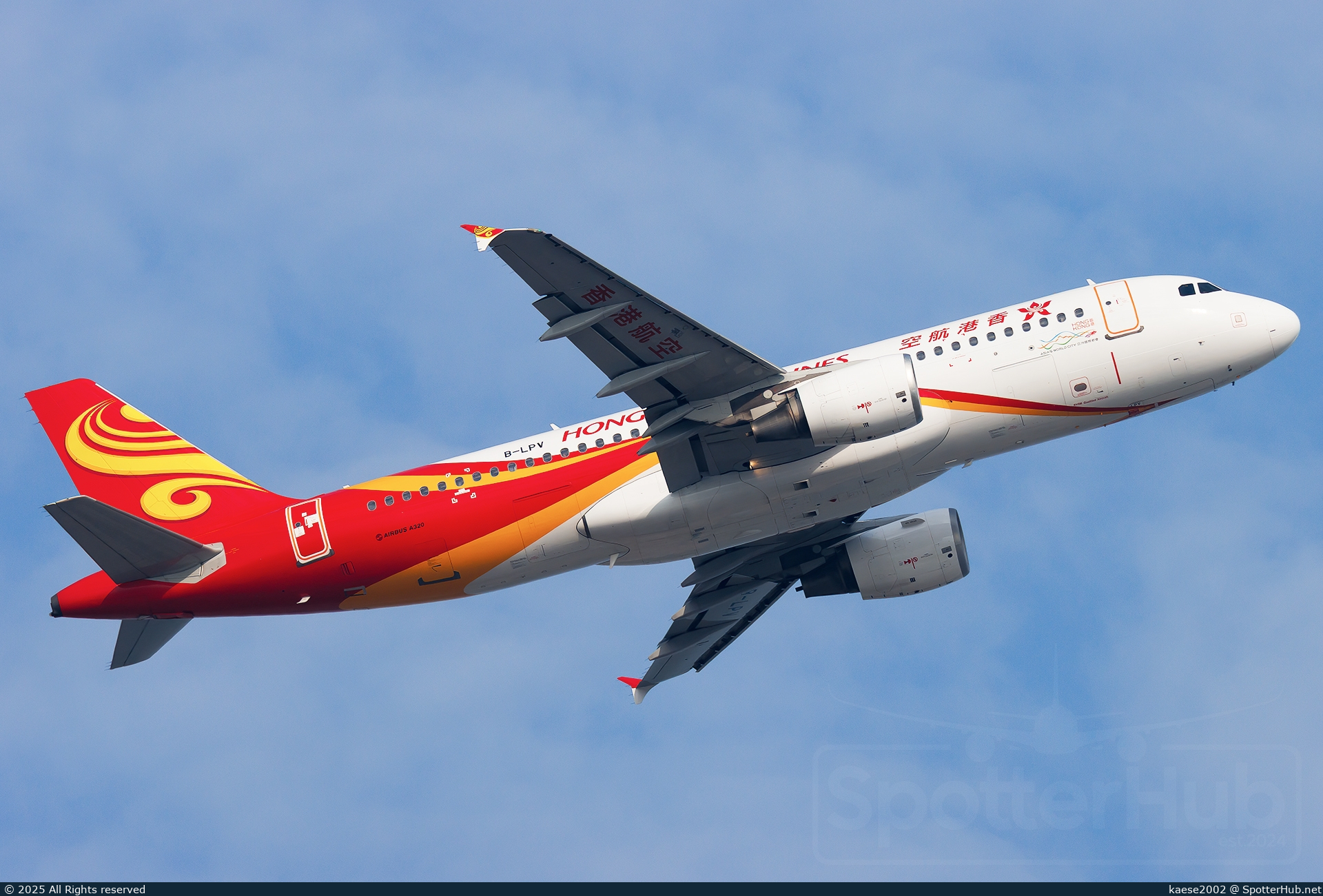 Photo of B-LPV - Airbus A320-214 operated by Hong Kong Airlines