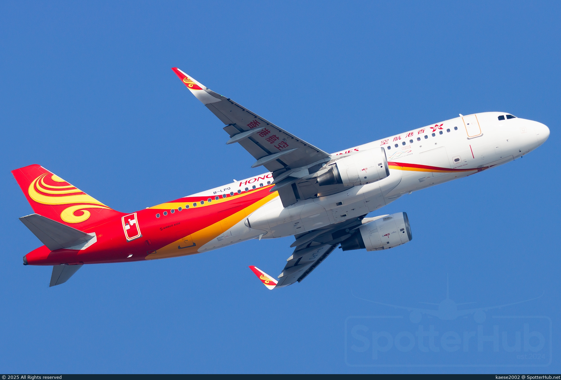 Photo of B-LPO - Airbus A320-214 operated by Hong Kong Airlines