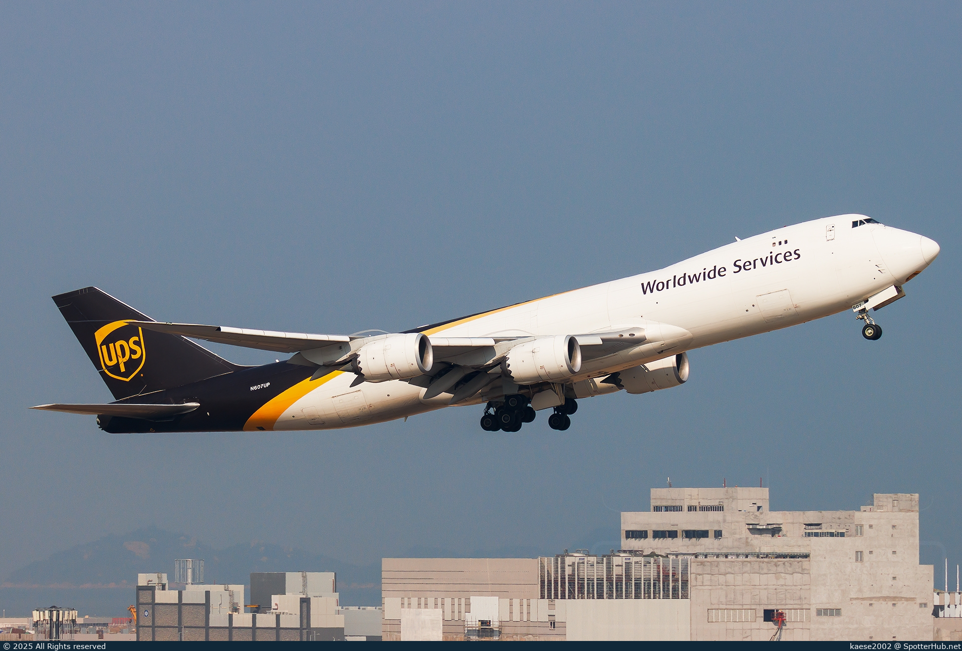 Photo of N607UP - Boeing 747-84AF operated by UPS United Parcel Service