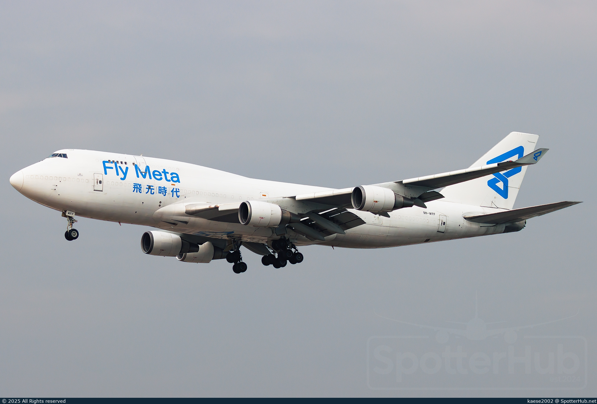 Photo of 9H-WFF - Boeing 747-446(BDSF) operated by FlyMeta (opb Air Atlanta Europe)