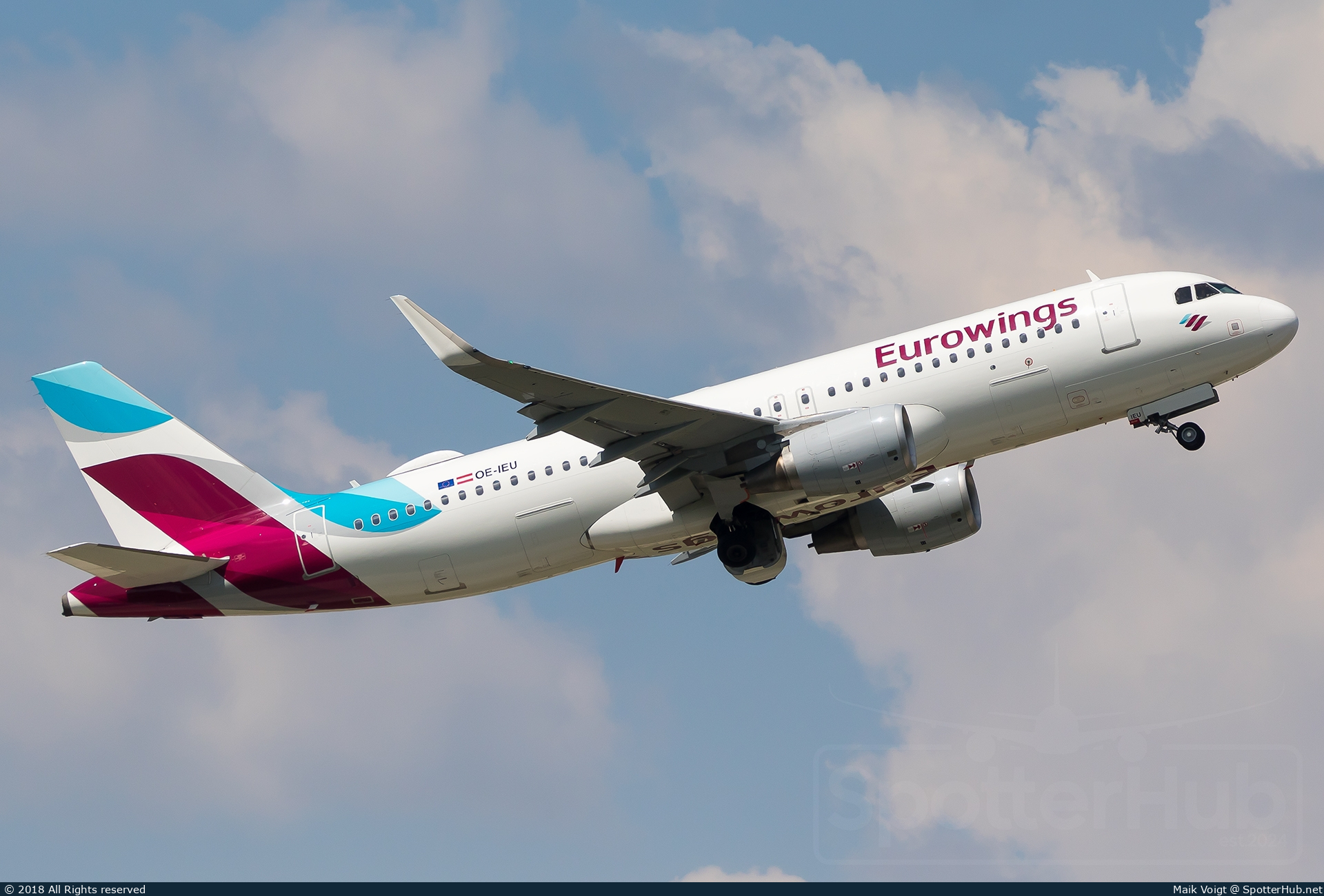 Photo of OE-IEU - Airbus A320-214 operated by Eurowings Europe