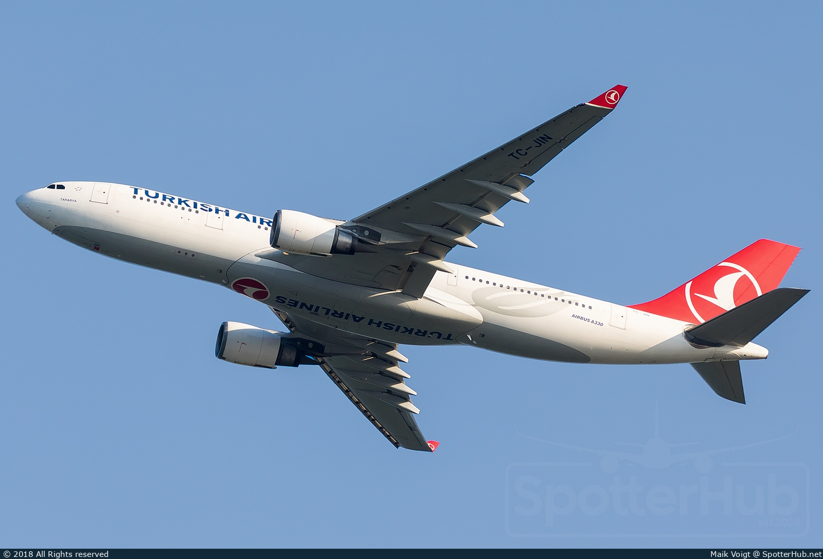 Photo of TC-JIN - Airbus A330-203 operated by Turkish Airlines